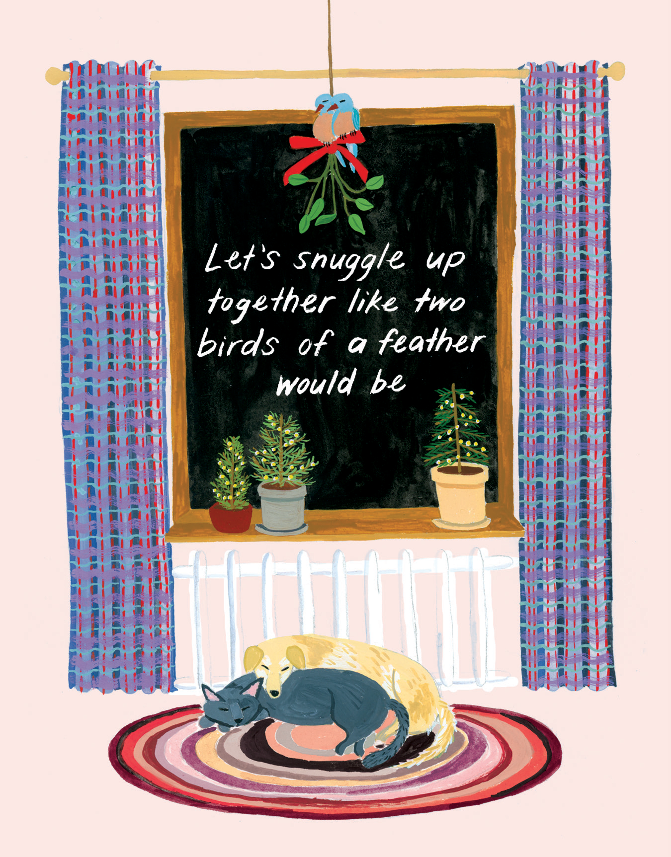Snuggled Up Together