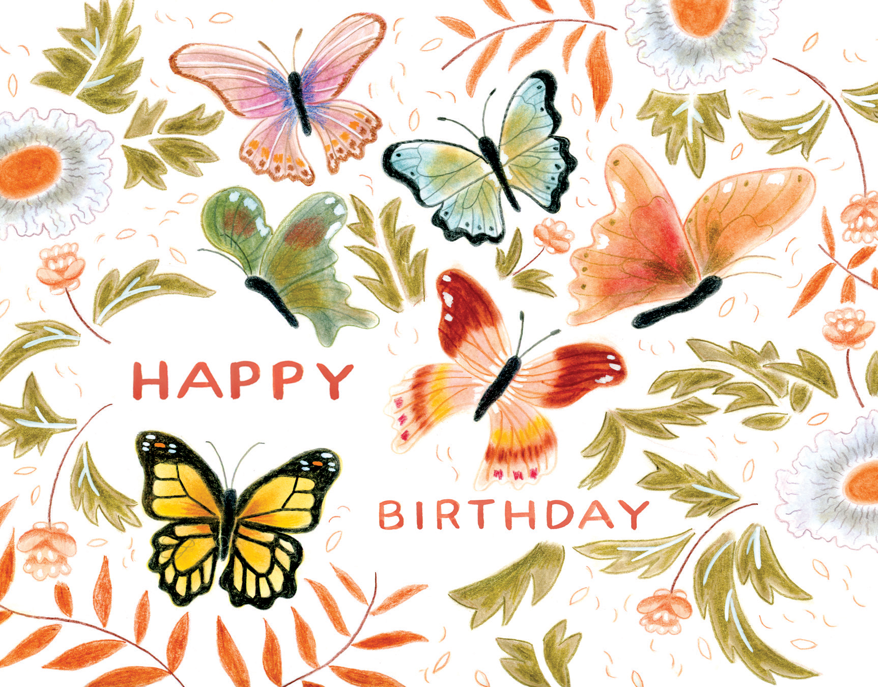 Birthday Butterflies