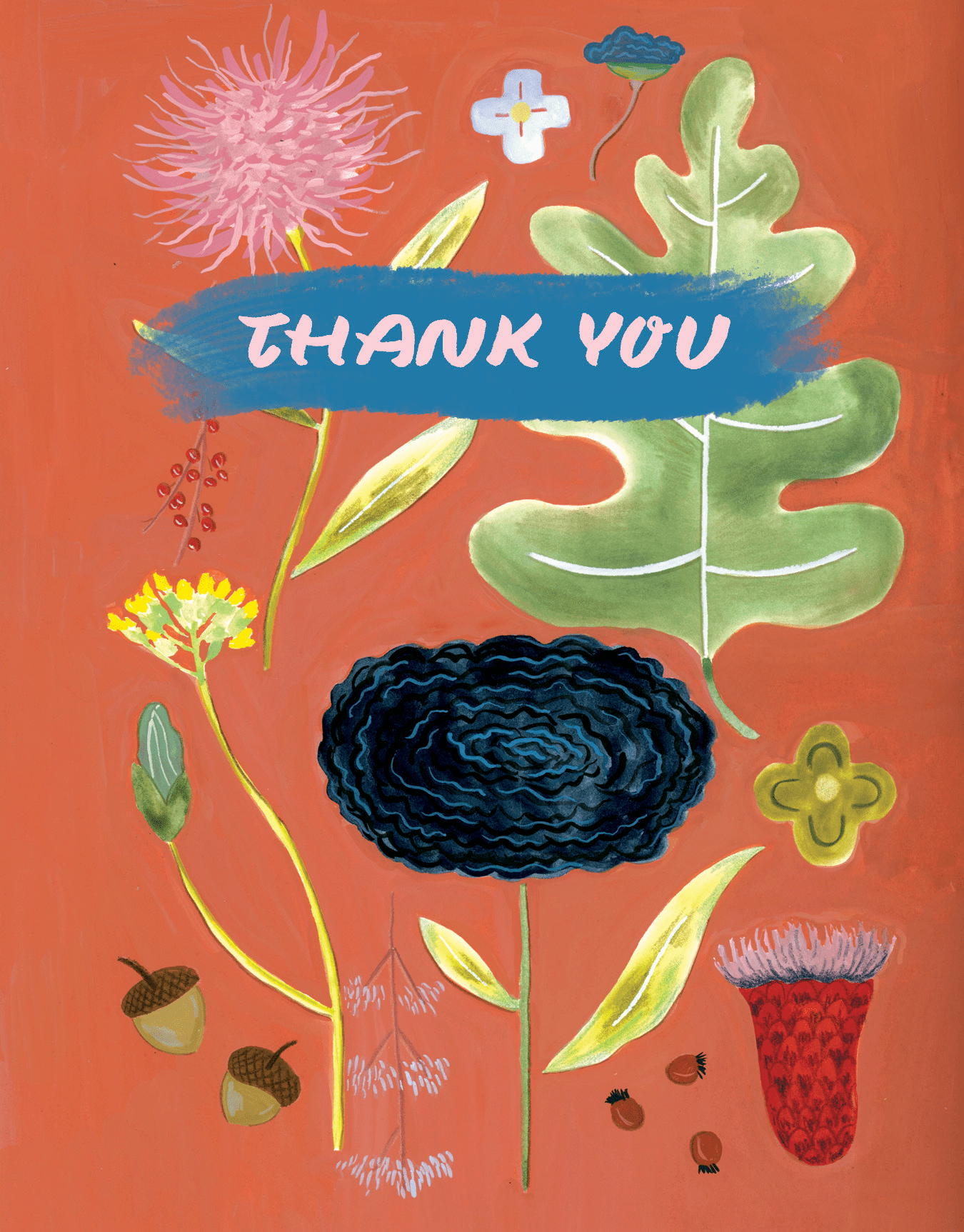 Floral Specimen Thank You