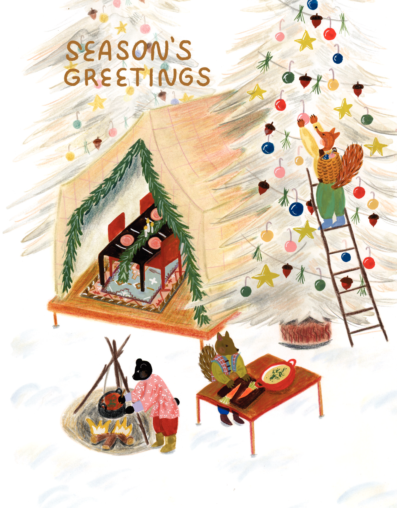 Holiday Tent Party