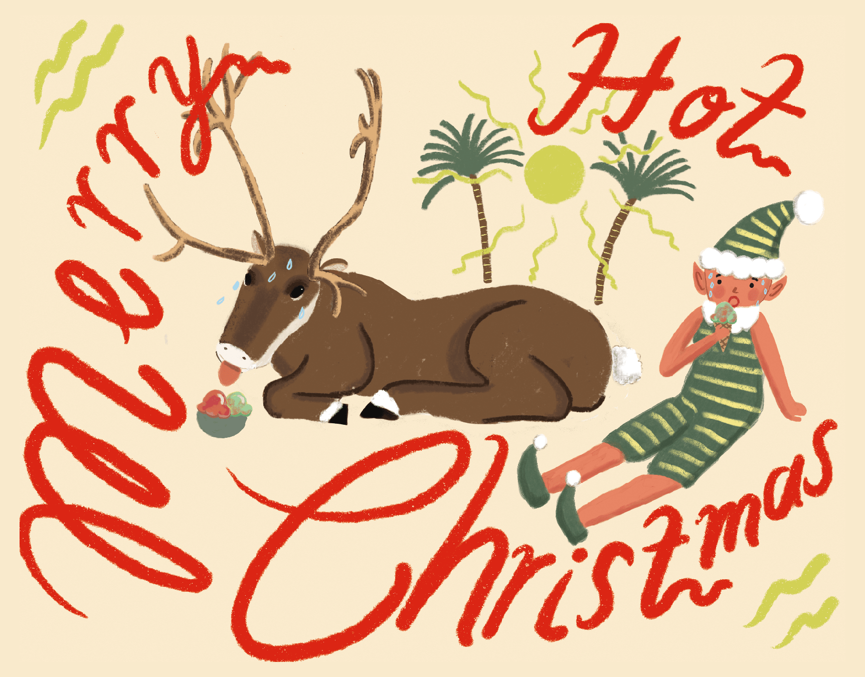 Sweaty Reindeer