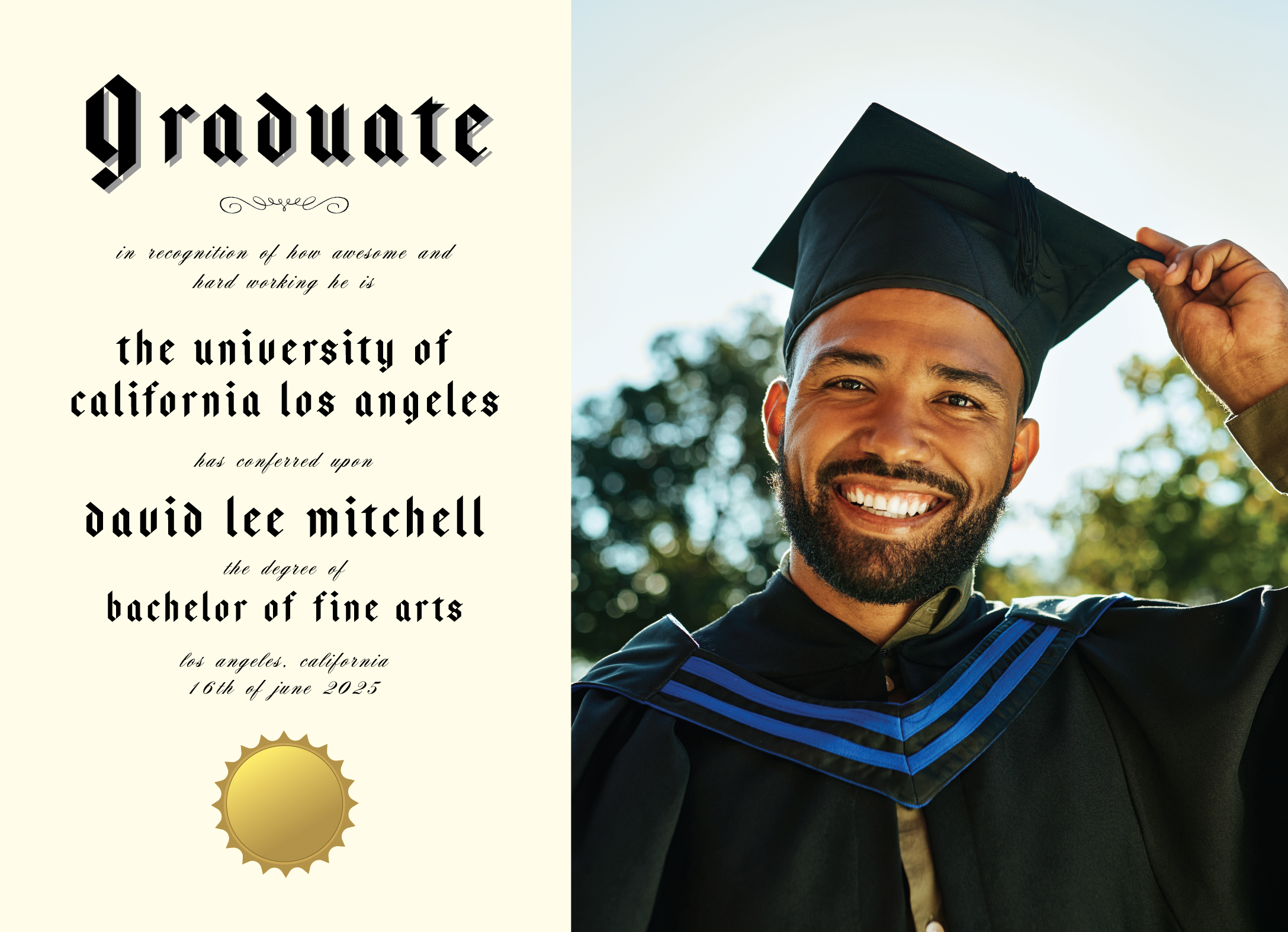 Graduation Diploma