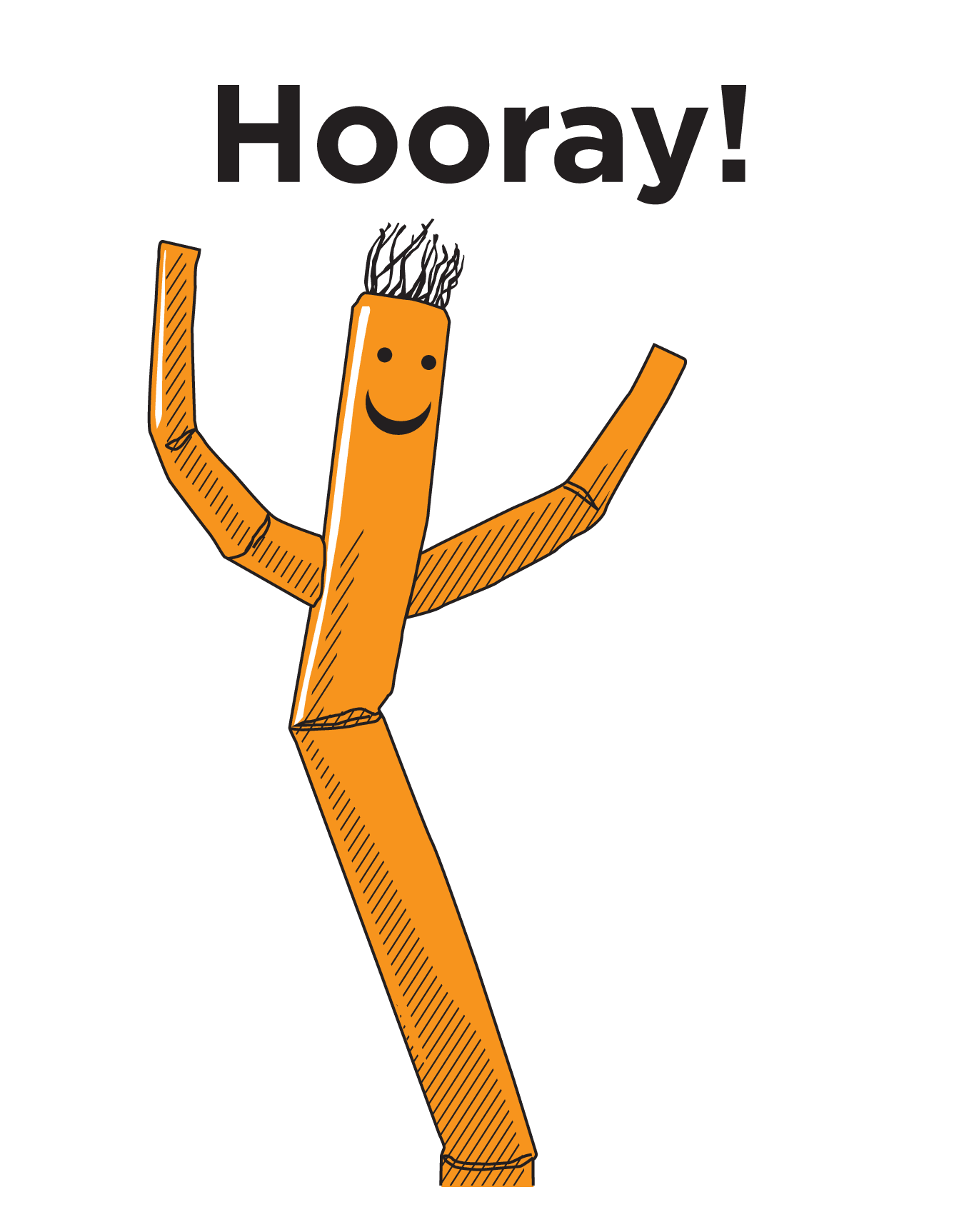 Hooray Inflatable Man