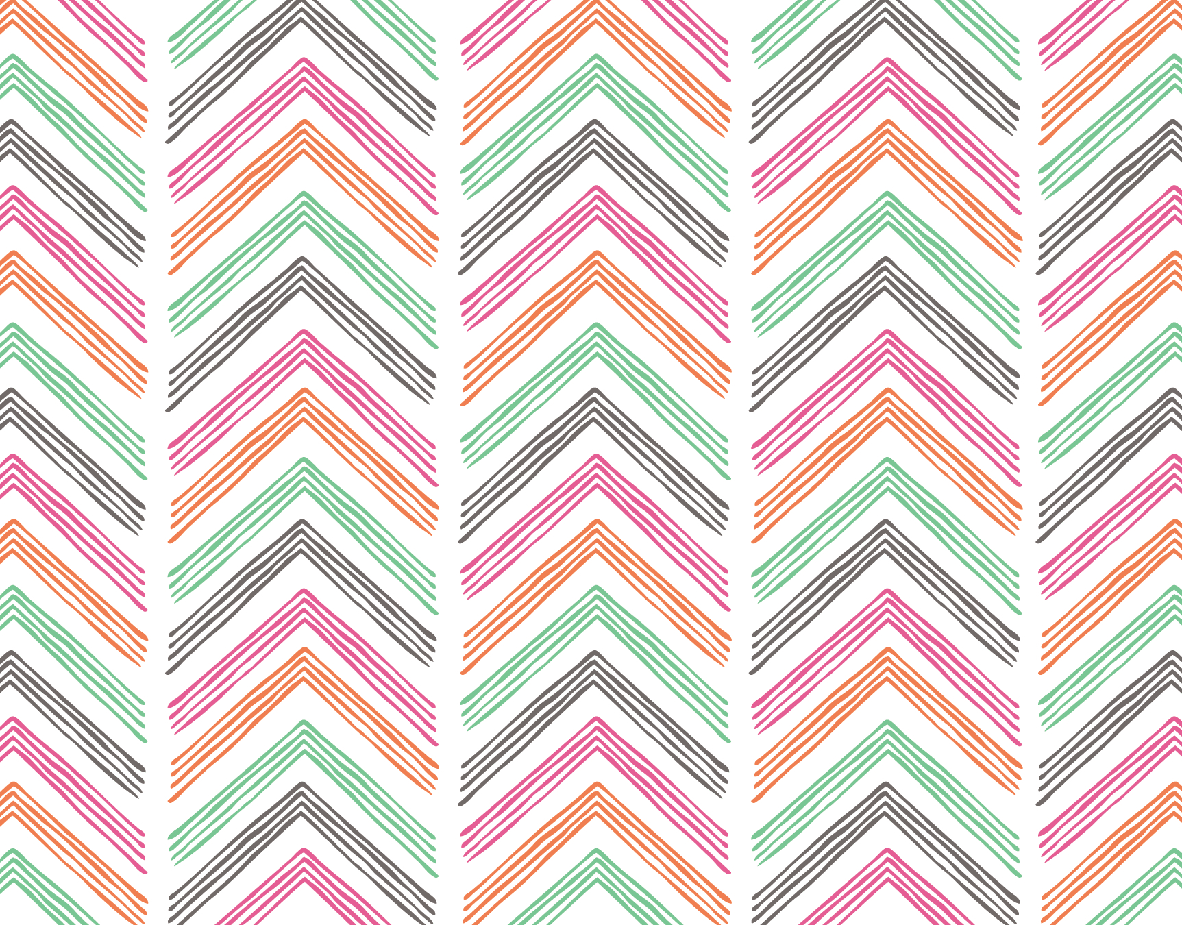 Pink Herringbone