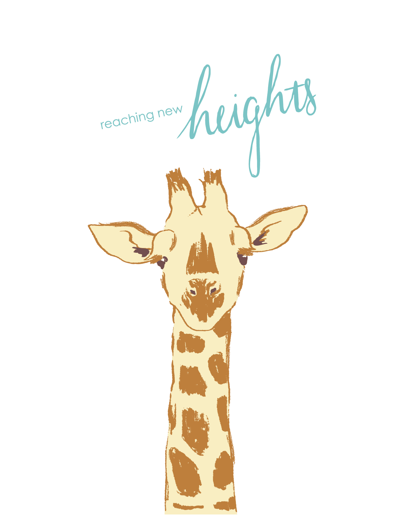 Giraffe Graduation