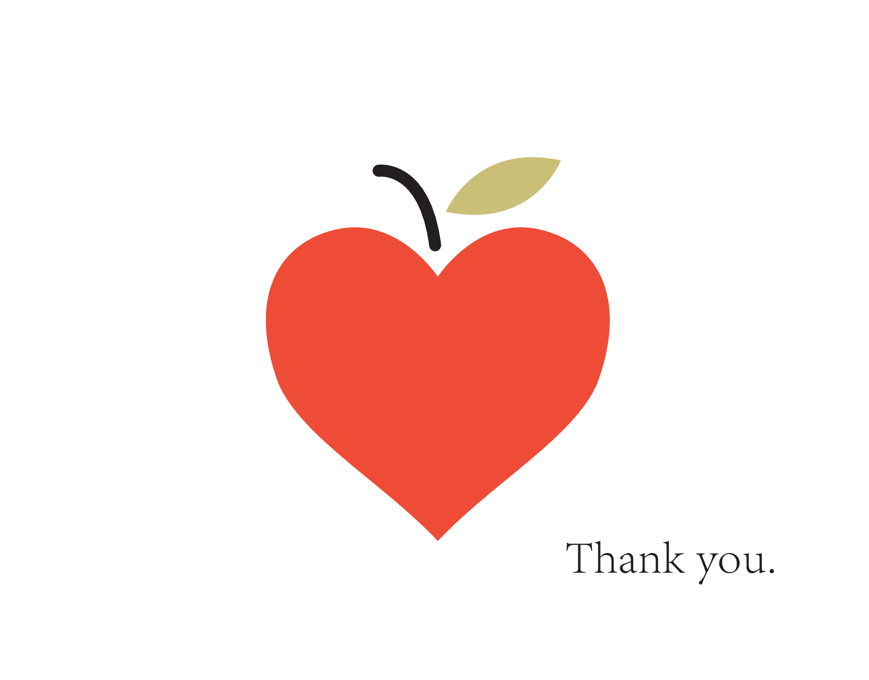 Apple Thank You