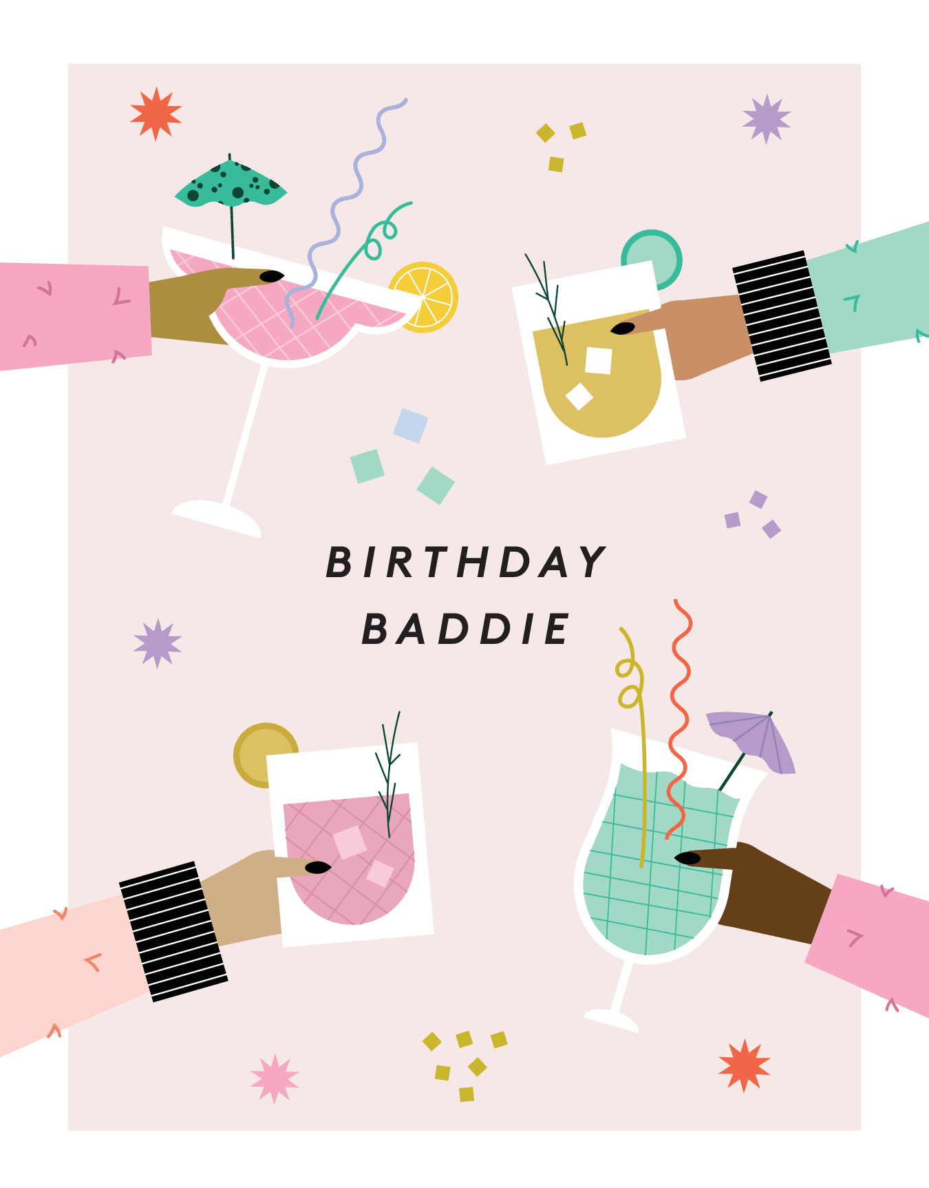 Birthday Baddie by Spaghetti & Meatballs | Postable