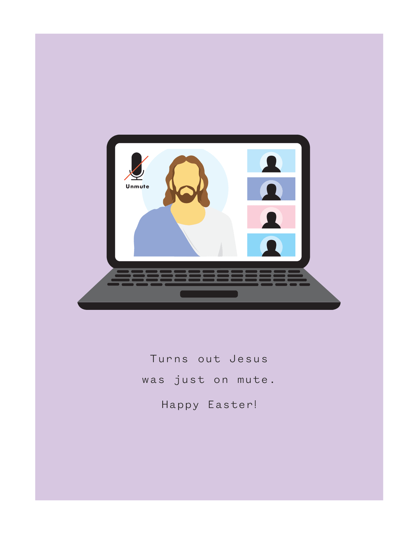 Jesus On Mute