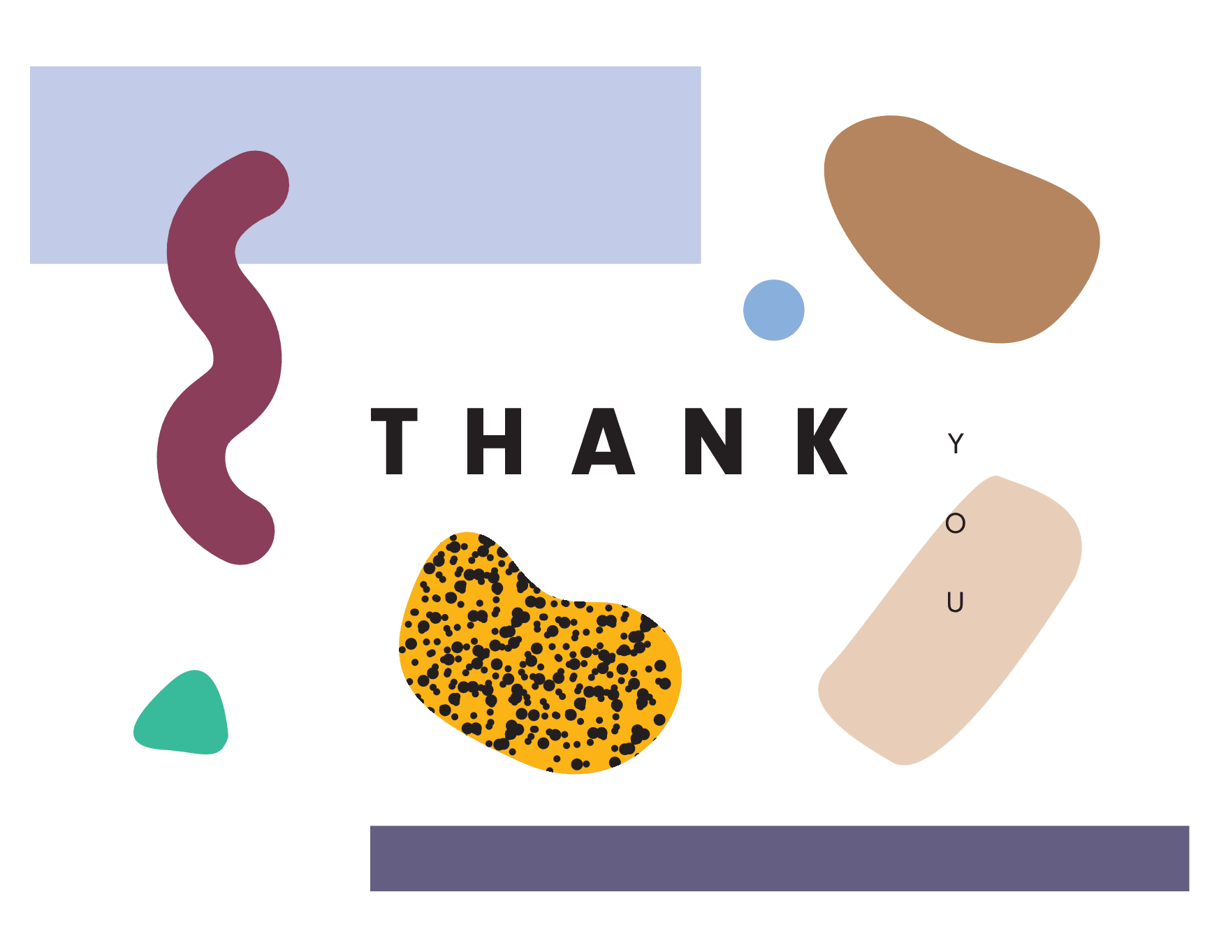 Thank You Shapes