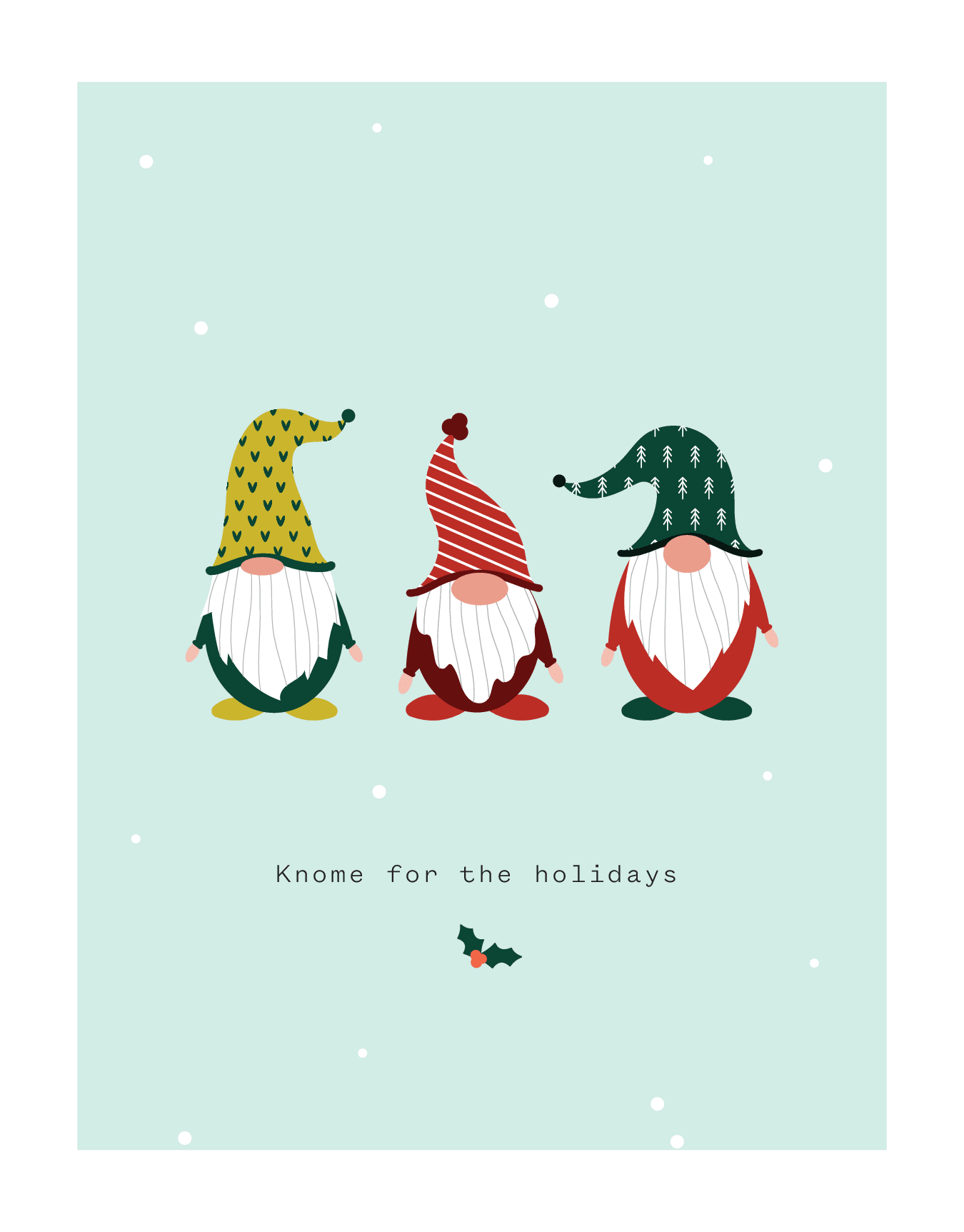Gnome For The Holidays
