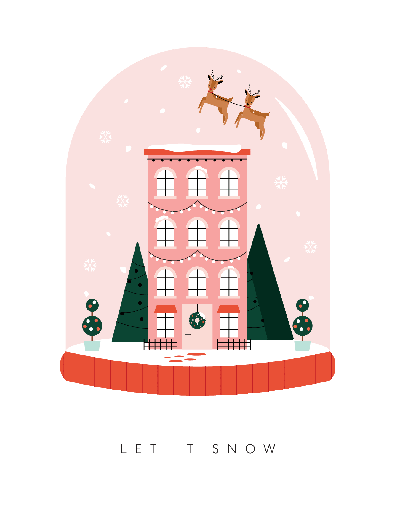 Let It Snow Globe