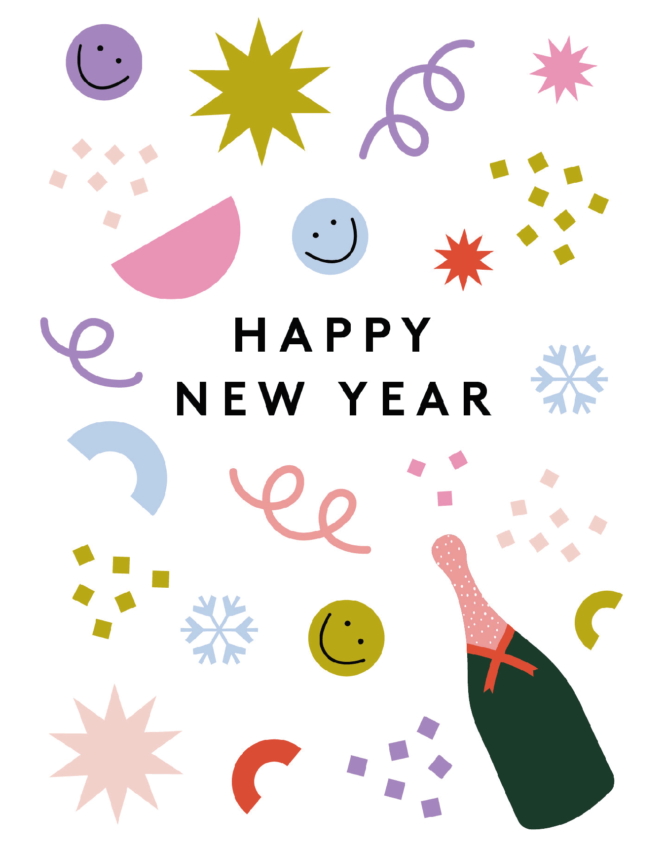 New Year Shapes