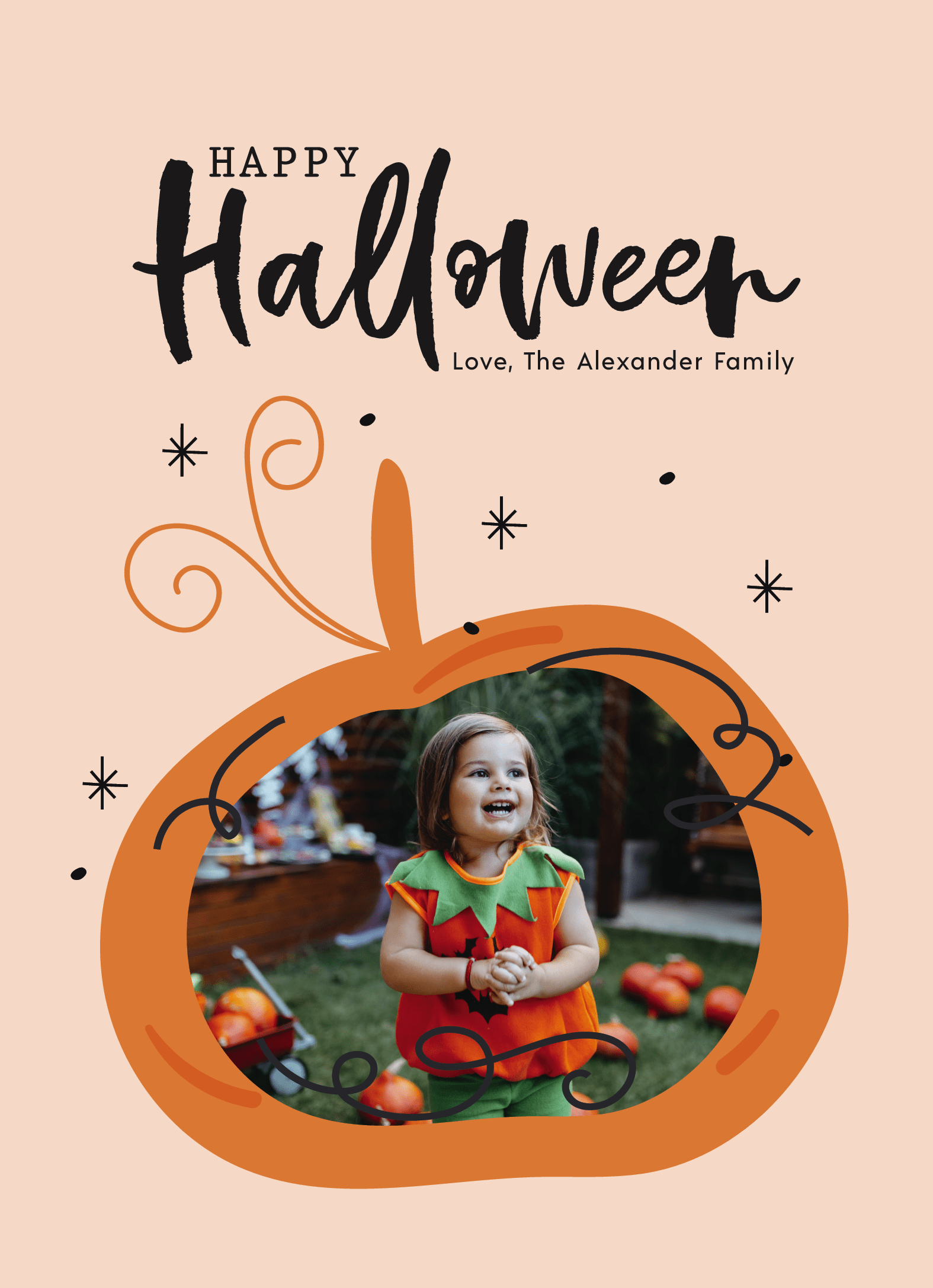 Pumpkin Frame