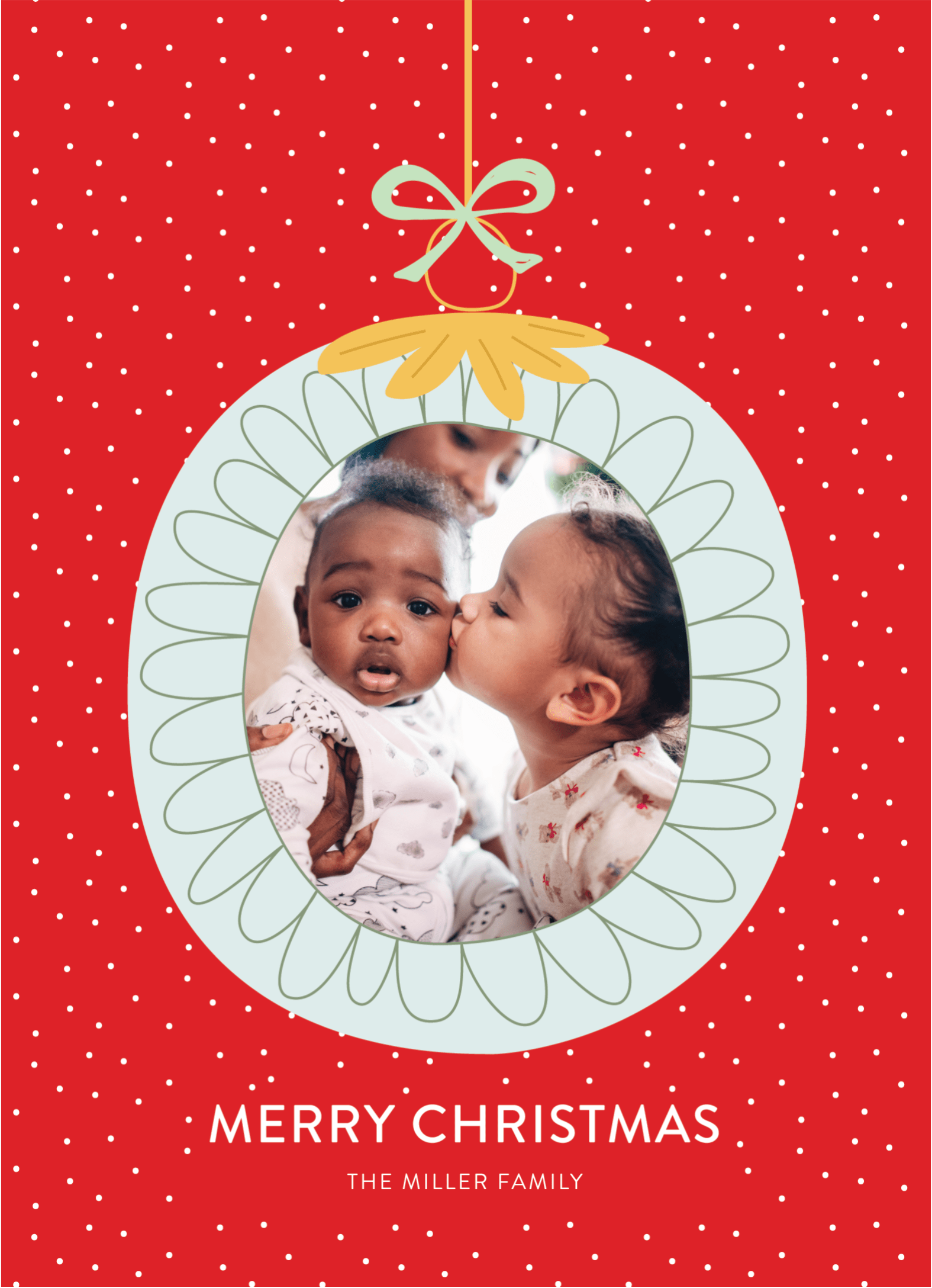Ornament Frame Vertical