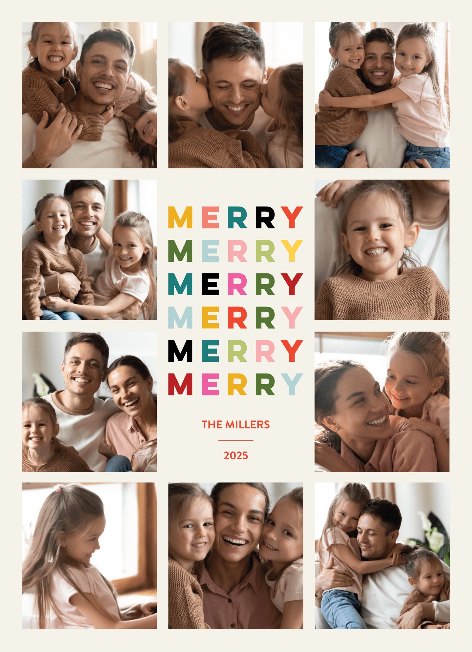 Merry Merry Multi Photo