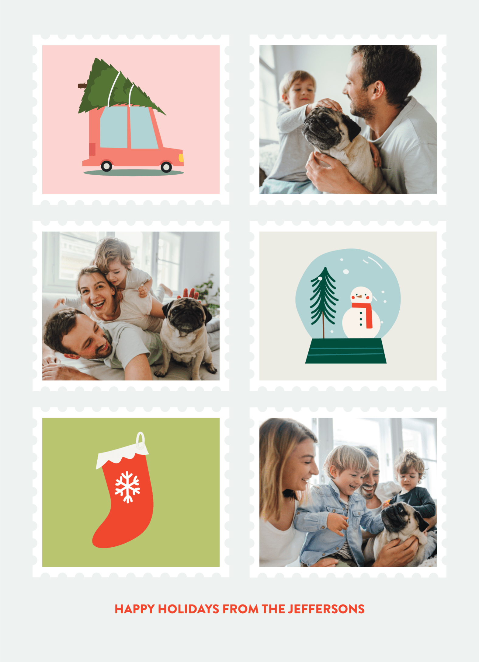 Festive Stamps