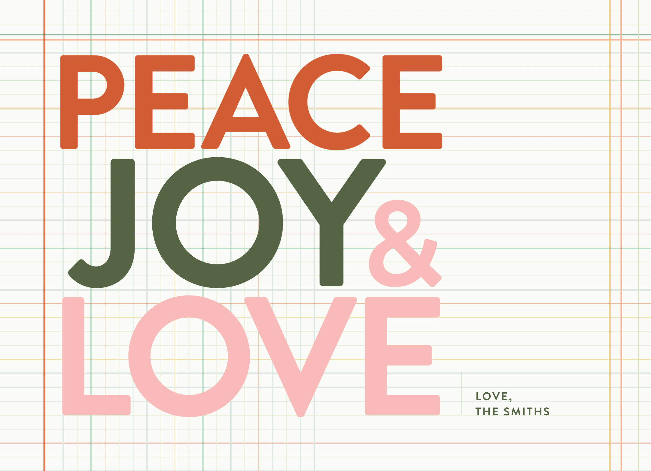Peace Joy Love
