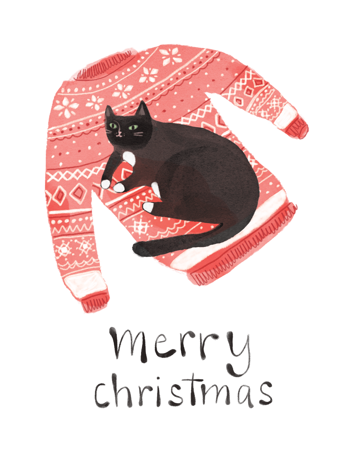 Cat Christmas Sweater
