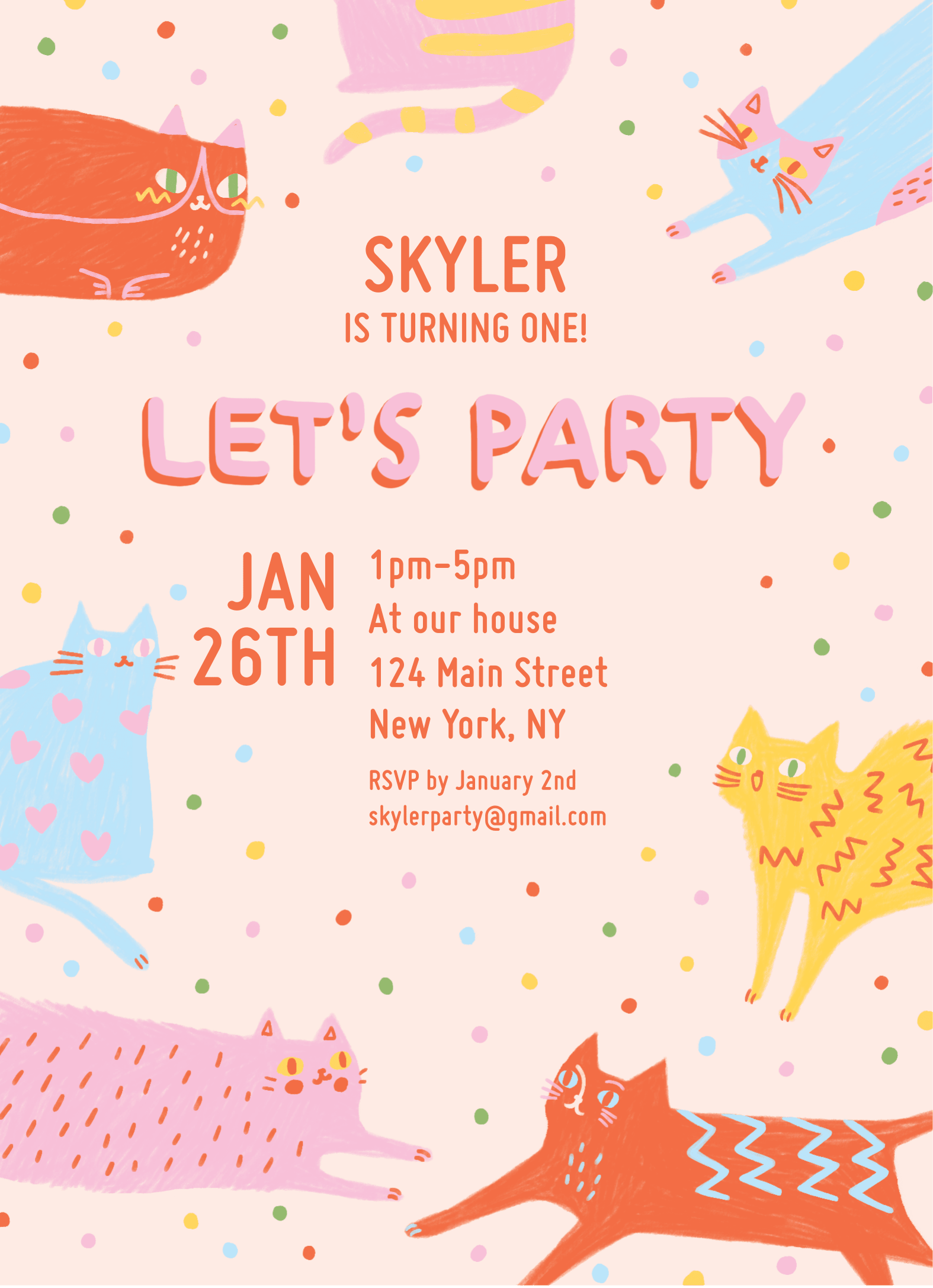 Let's Party Cats