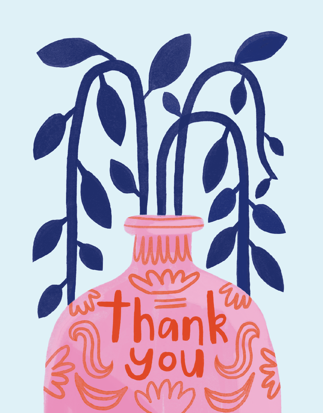 Blue Thank You Plants
