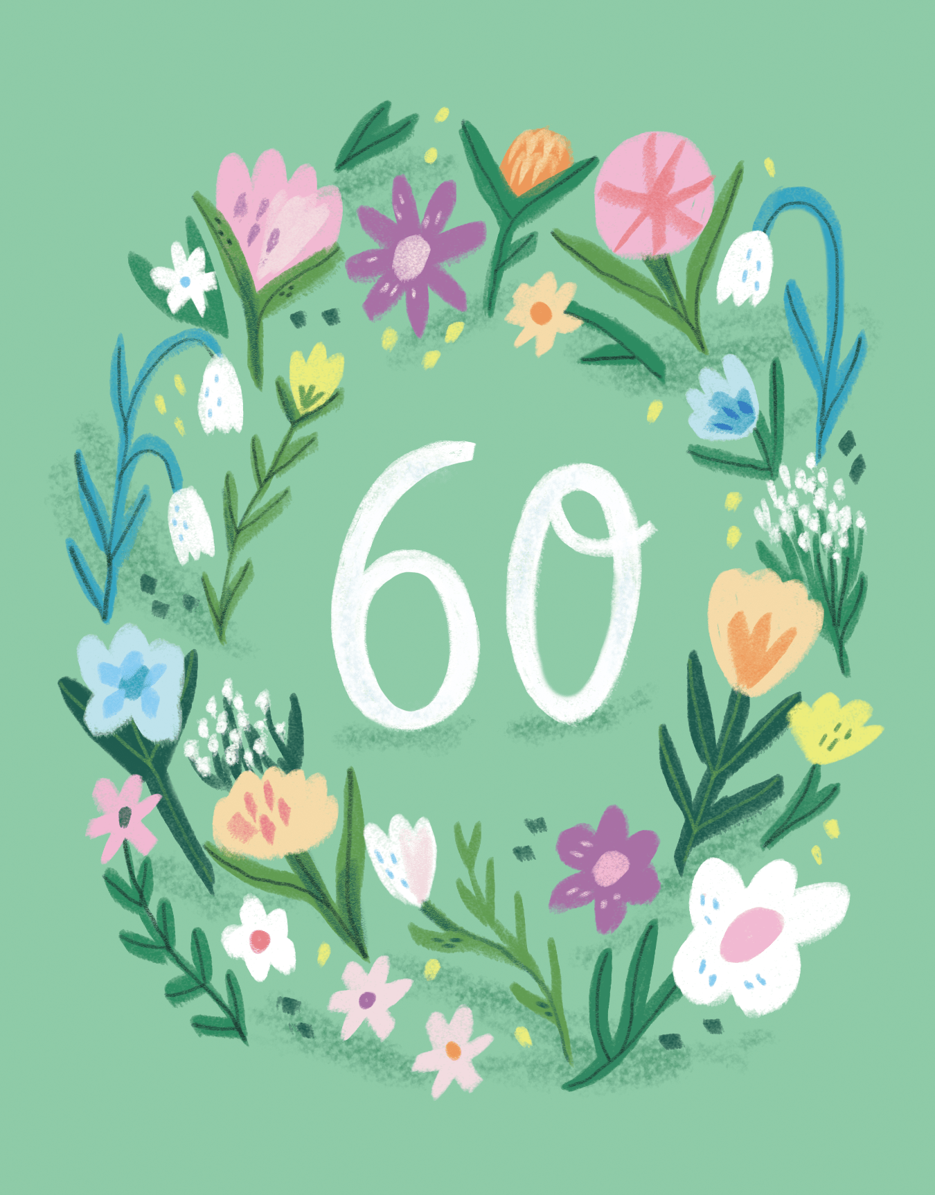 Wildflower 60th Birthday