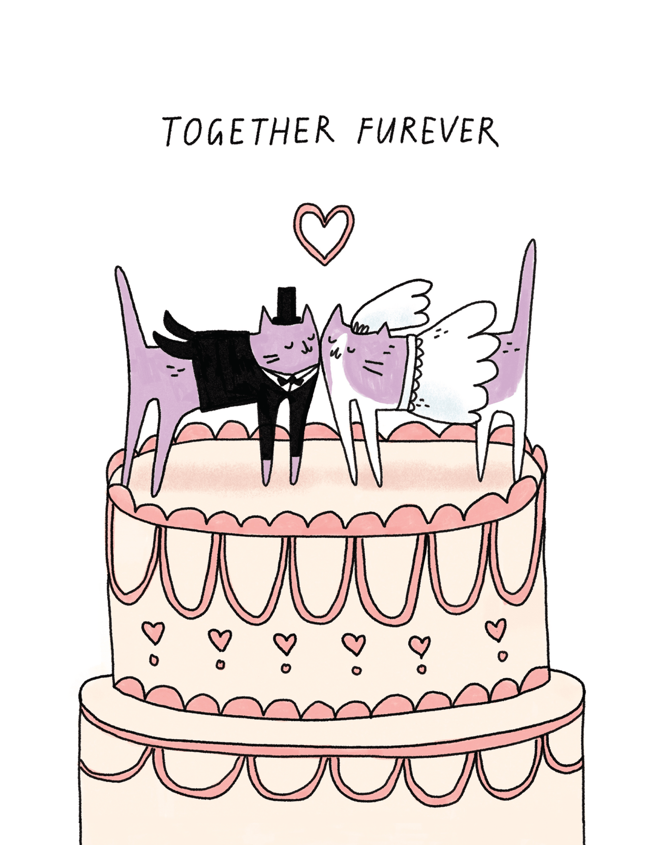 Together Furever Cat Wedding