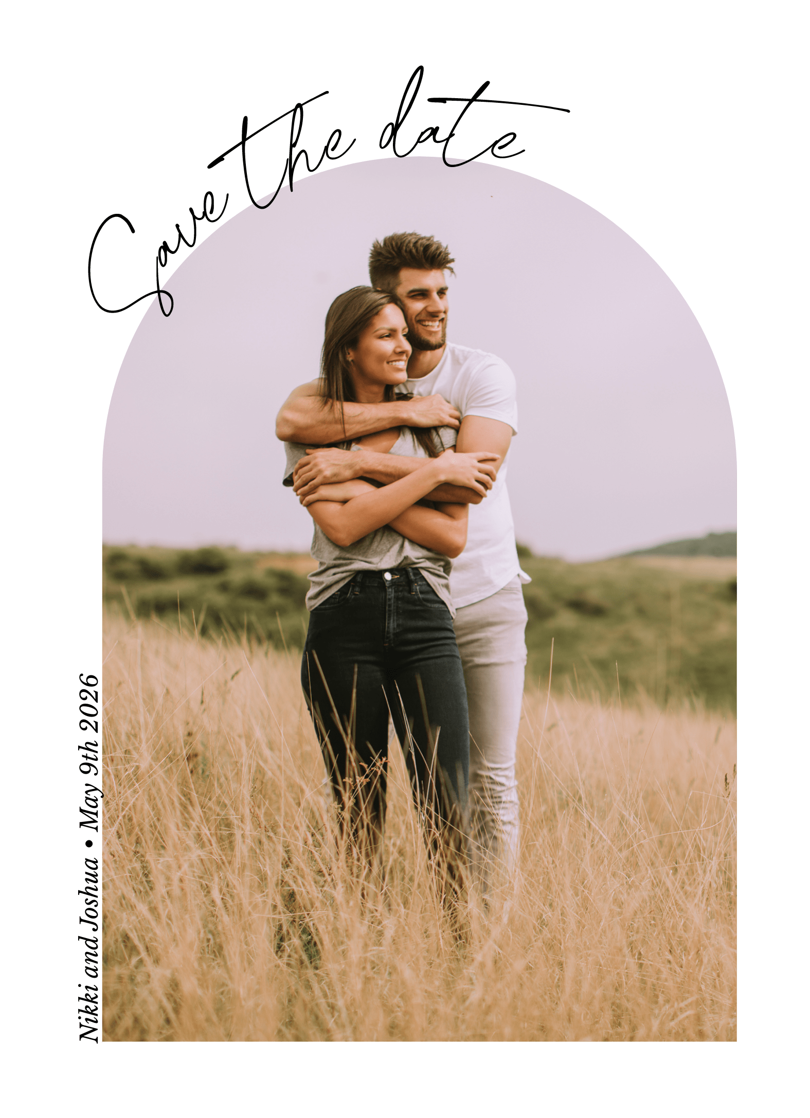 Save The Date Script Arch