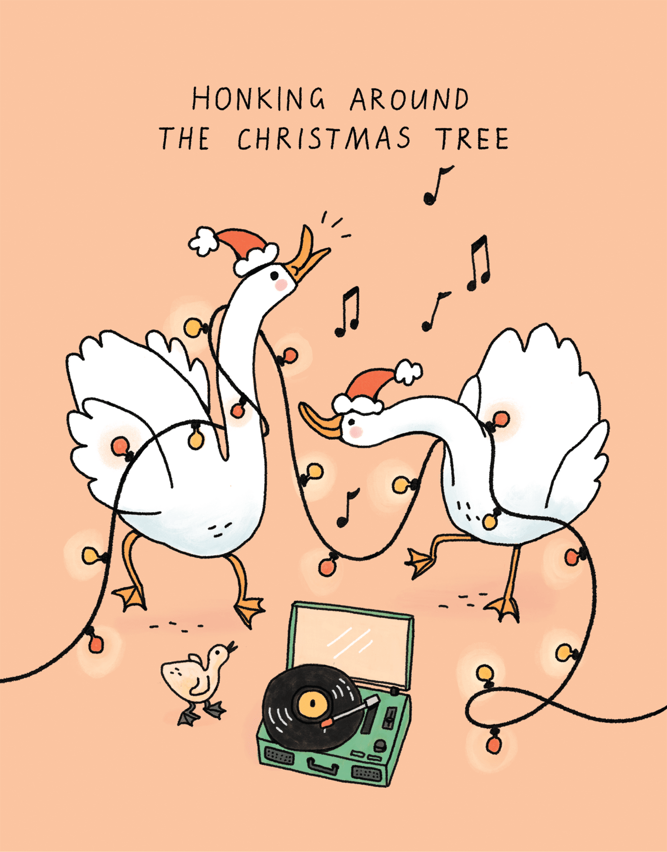 Honking Around Christmas Goose