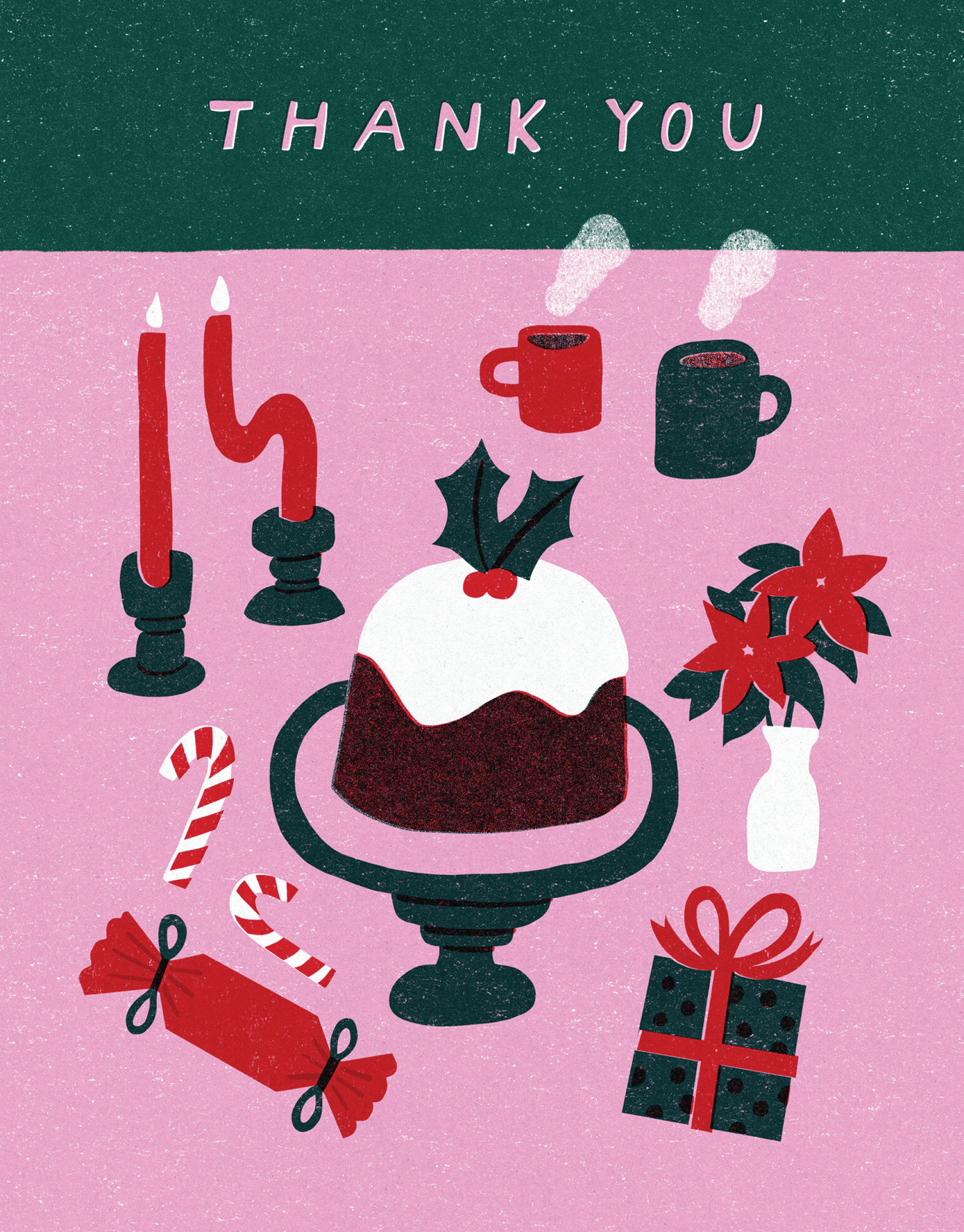 Christmas Pudding Thank You