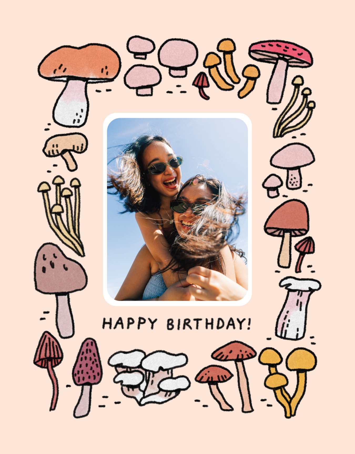 Mushroom Border Birthday