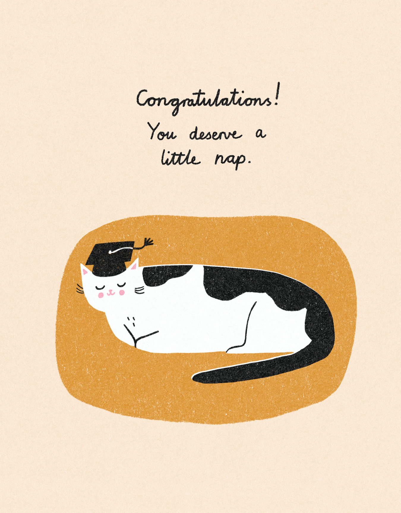 Graduation Cat Nap
