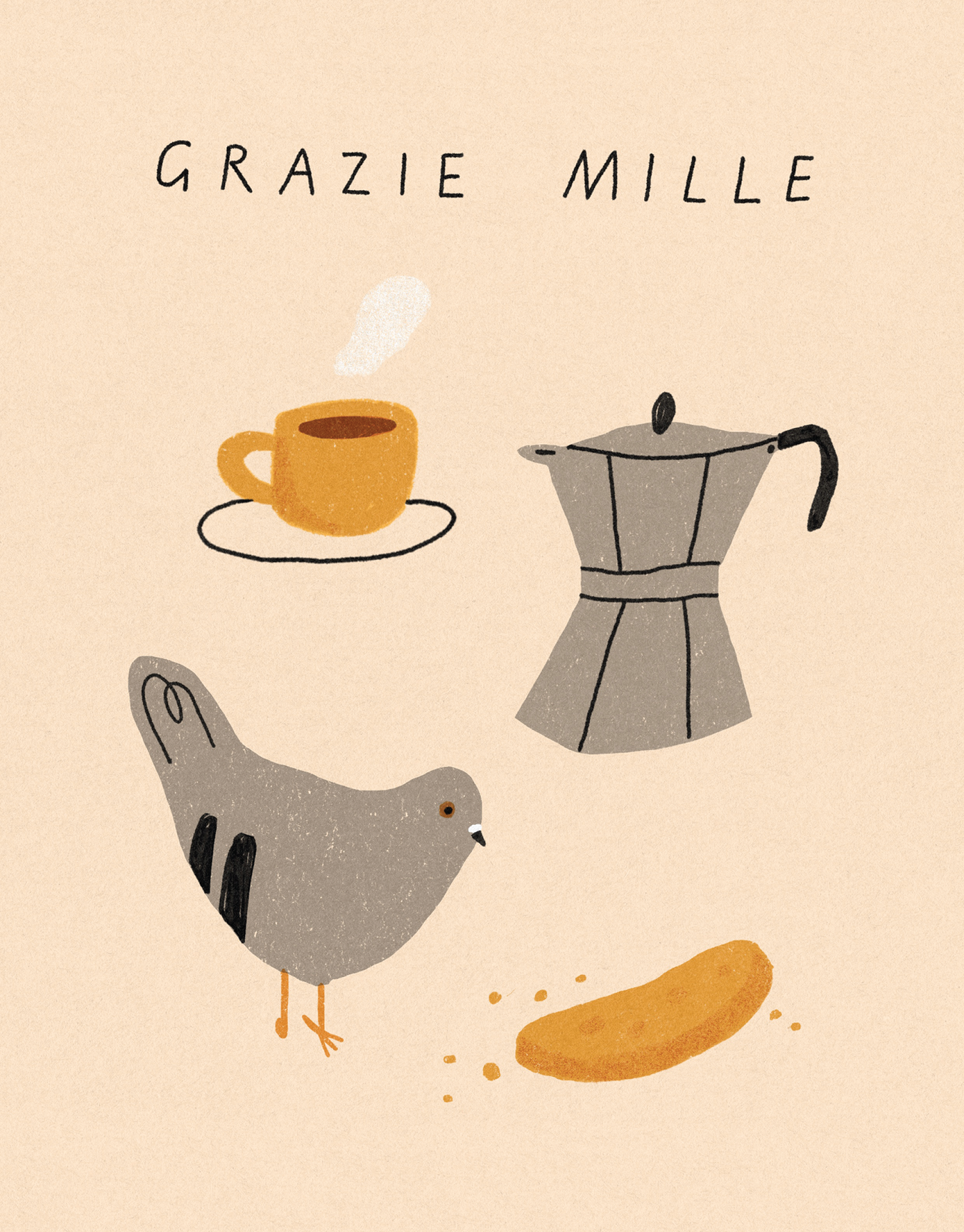 Grazie Mille Thank You