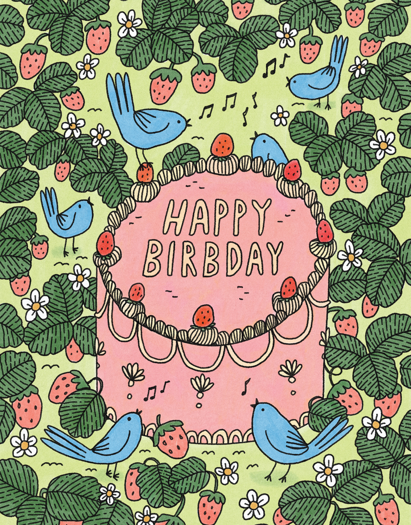 Happy Birbday Bird