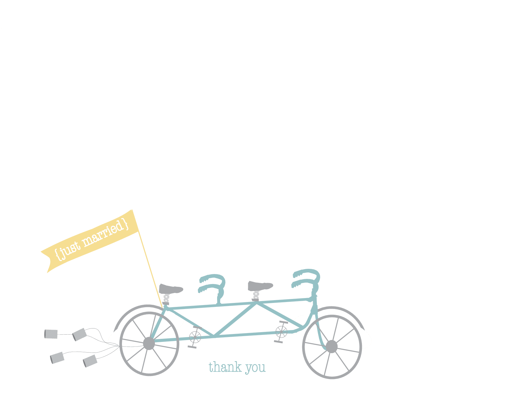Tandem Bike Thank You
