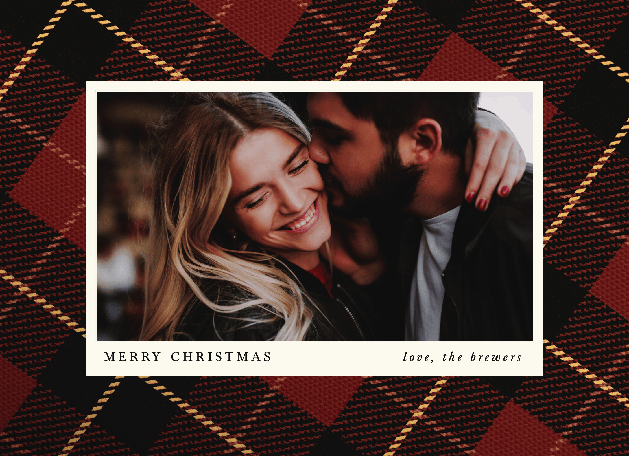 Christmas Plaid Pattern
