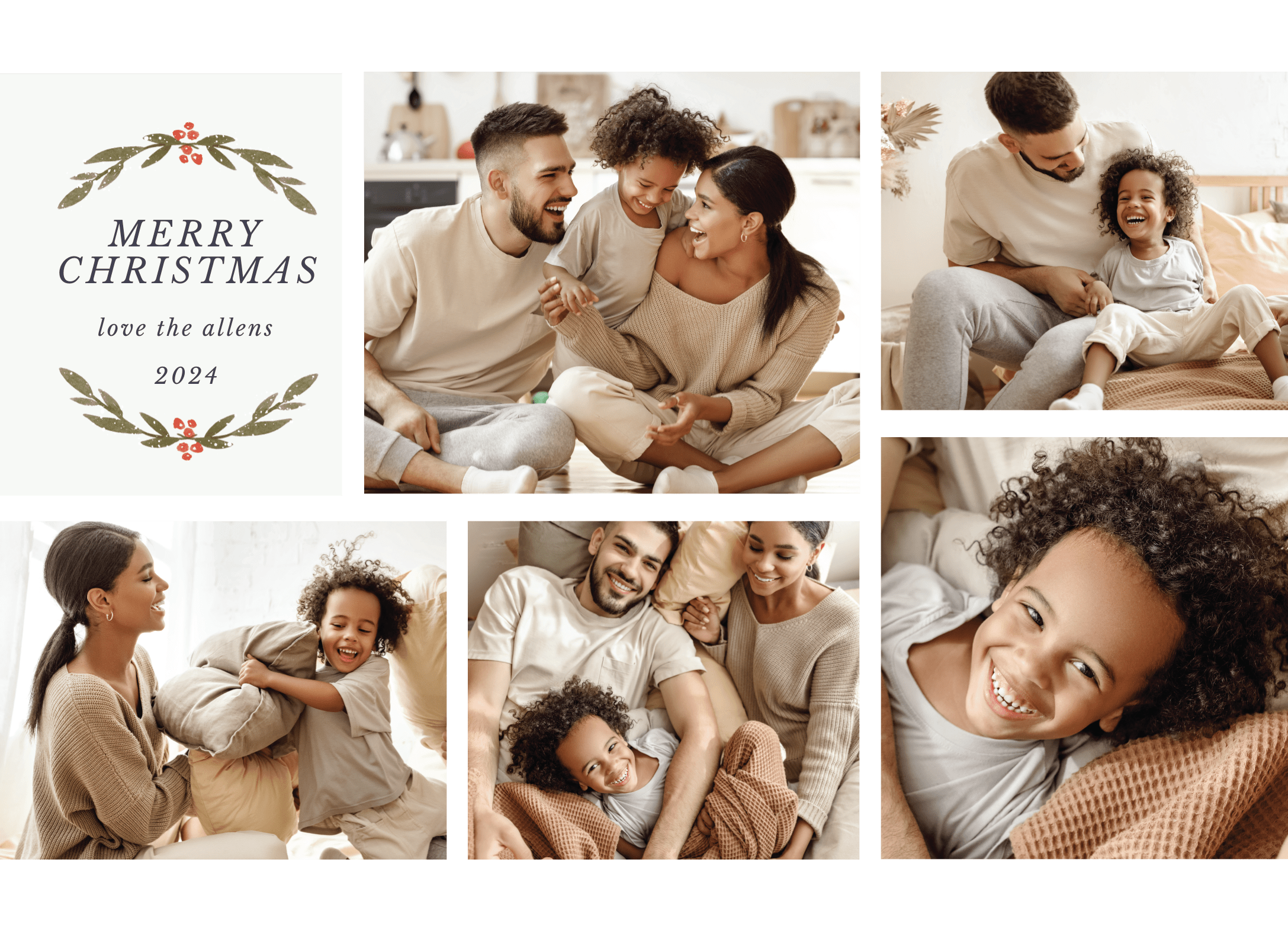 Merry Family Wreath