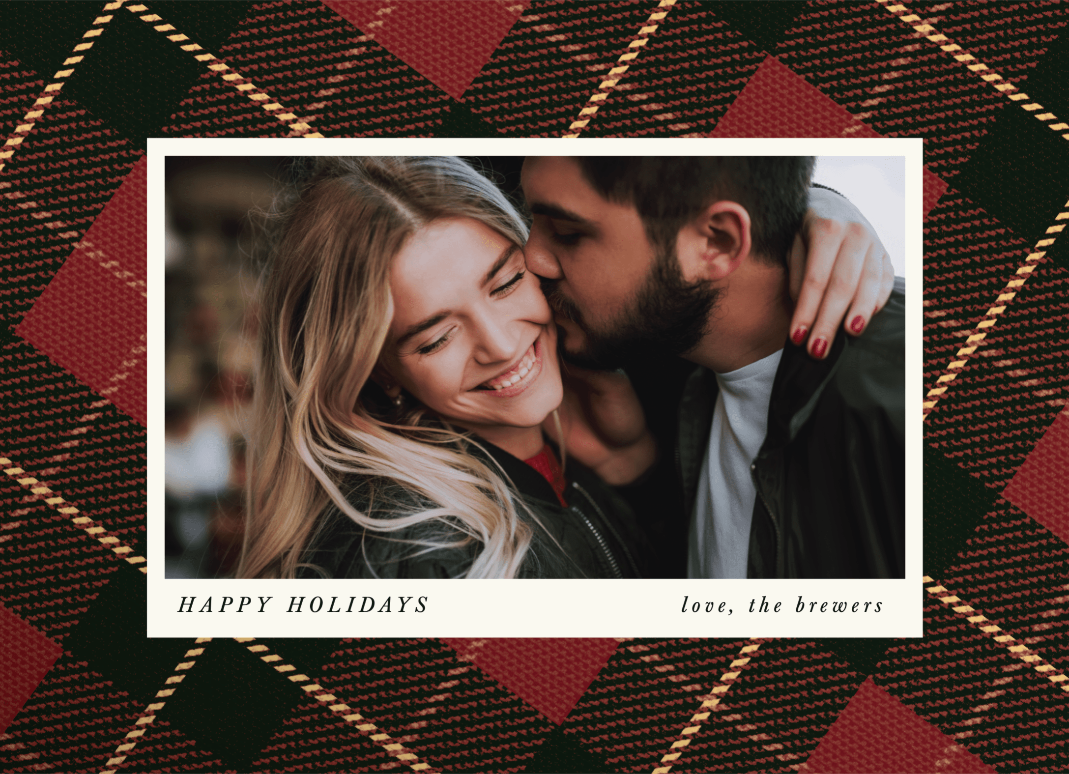 Holiday Plaid Pattern
