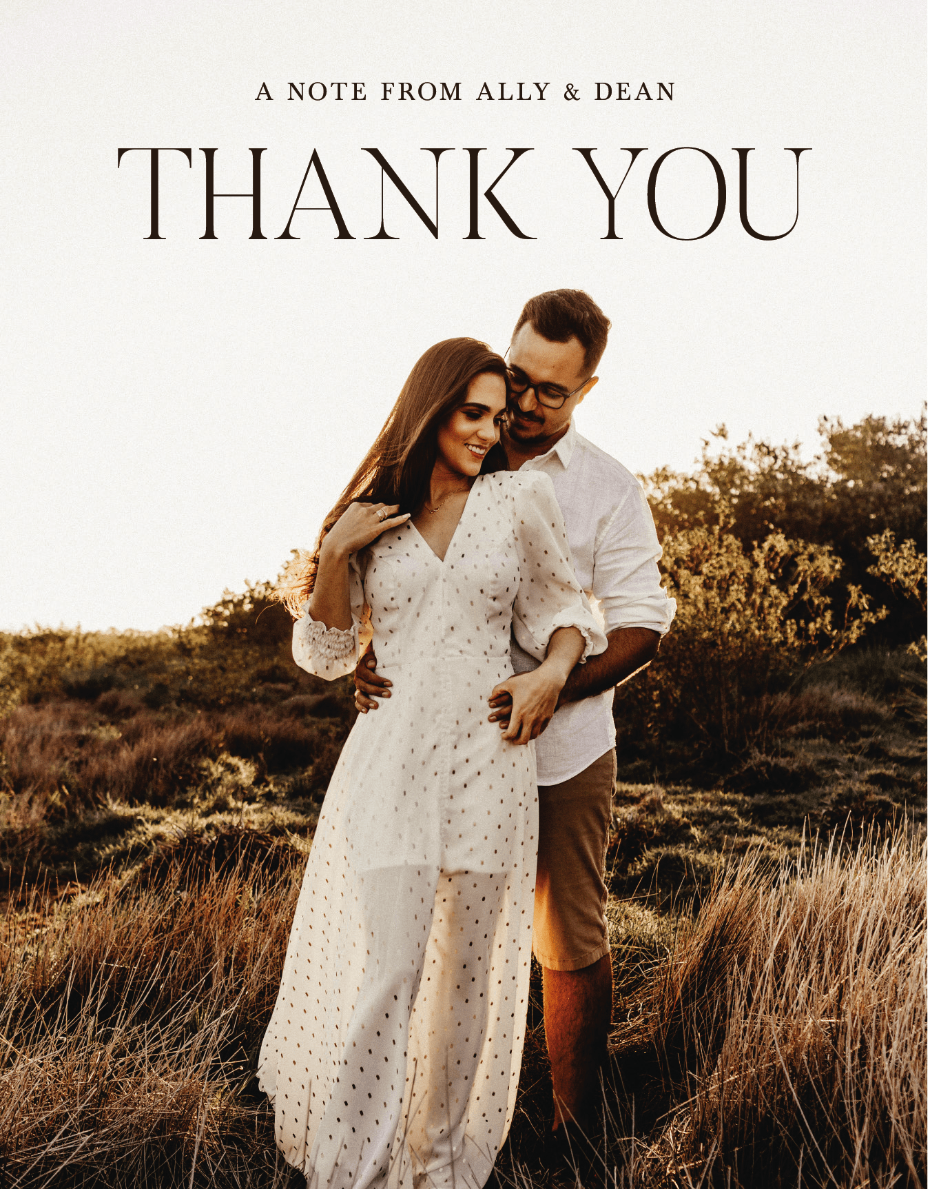 Big Day Thank You