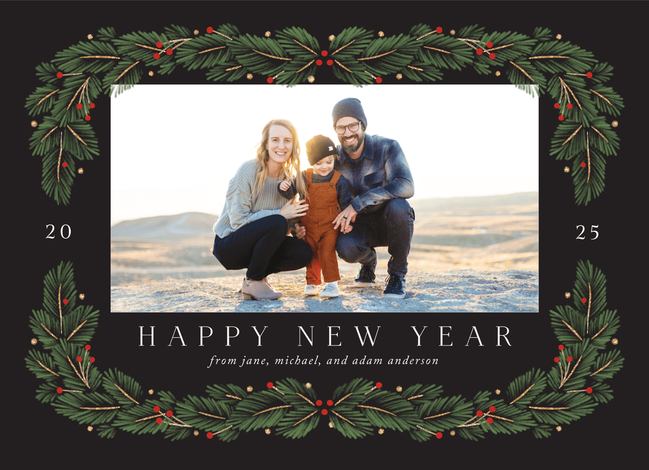 Eloquent Wreath New Year
