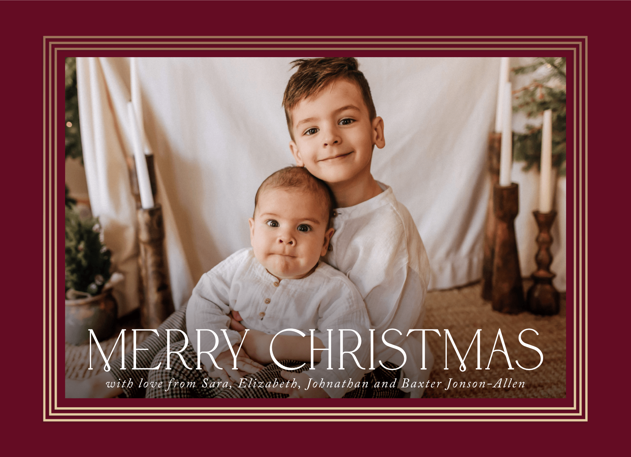 Family Frames Christmas