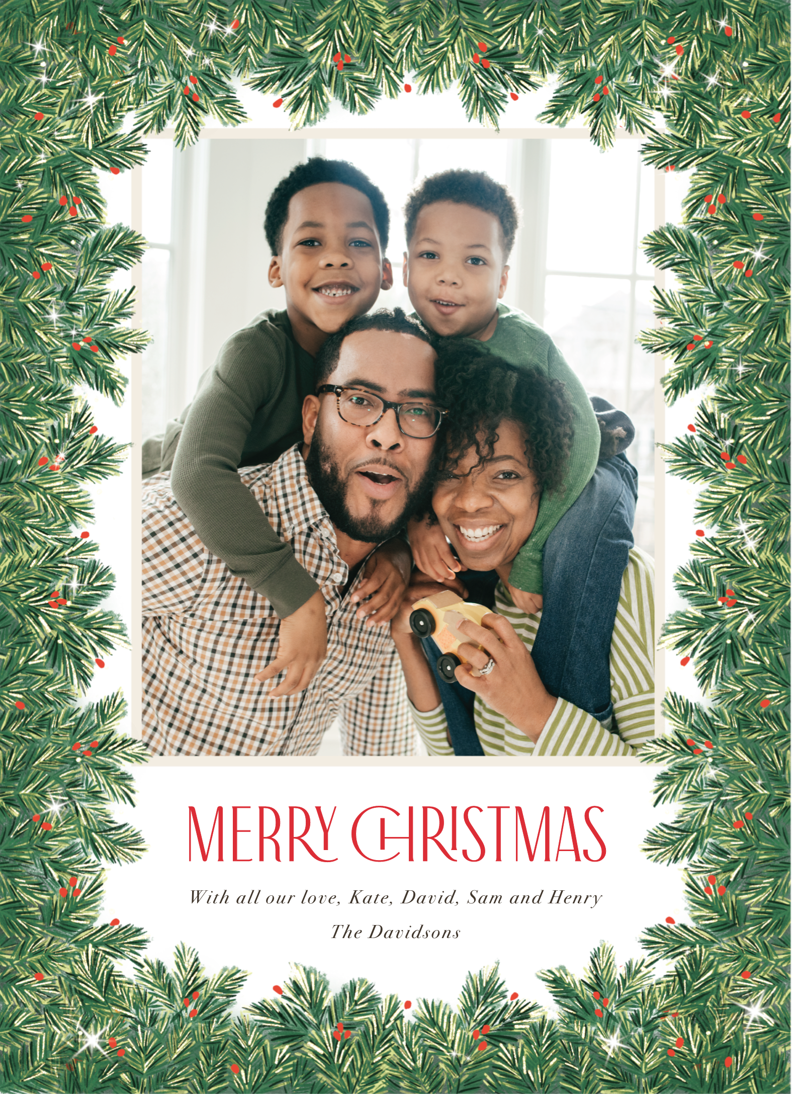 Glowing Pine Christmas