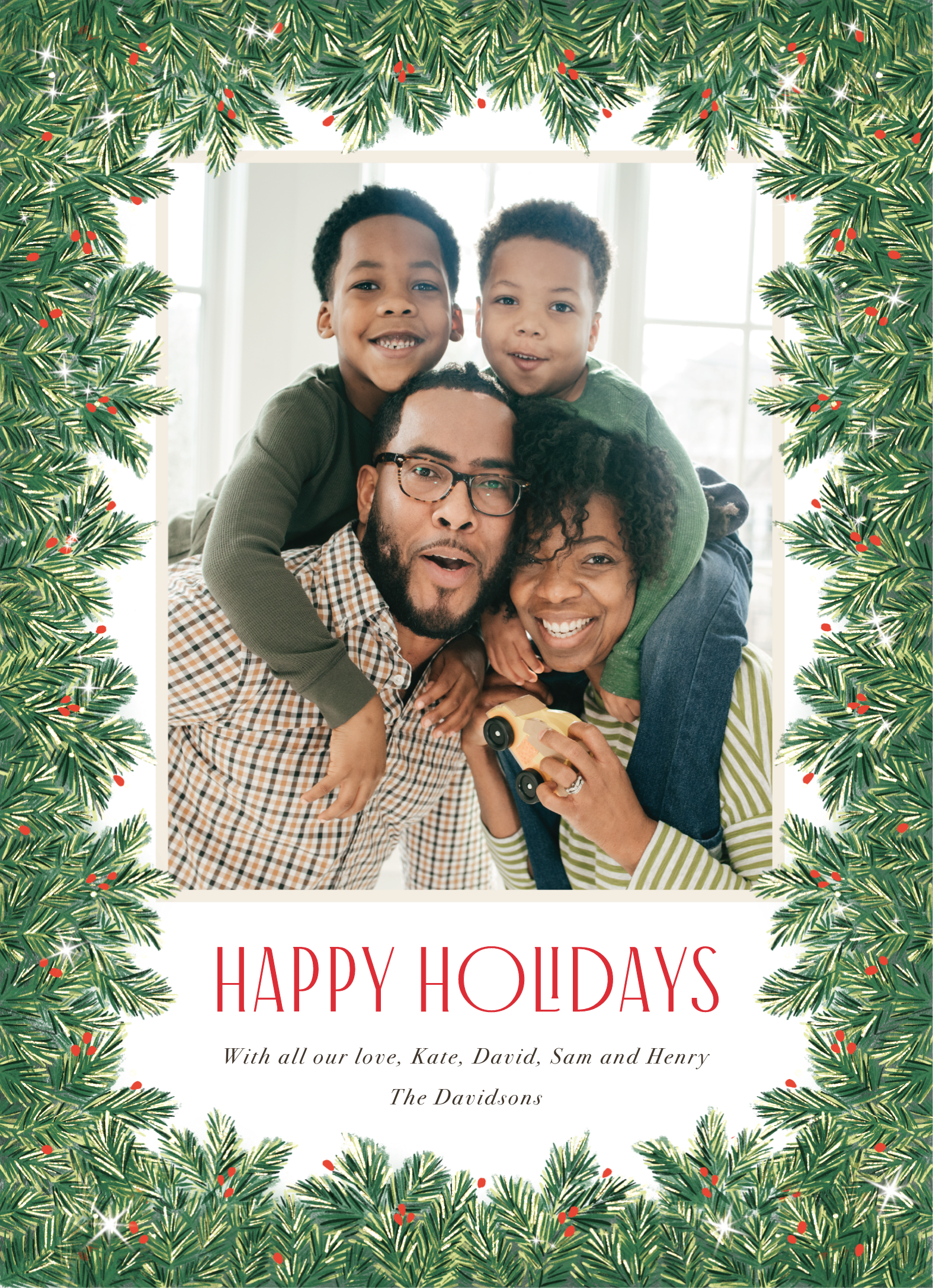 Glowing Pine Holiday