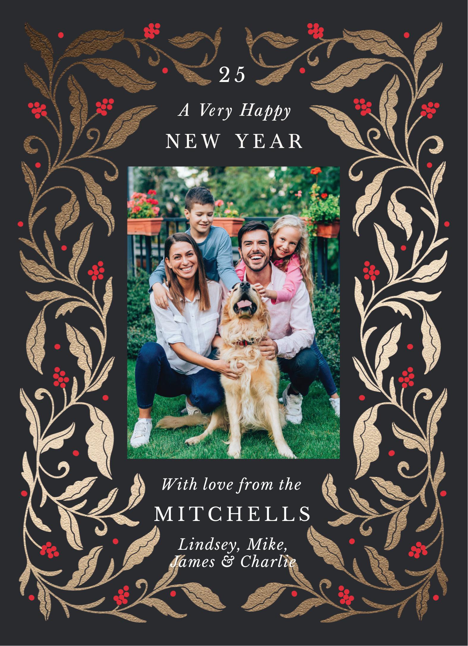 Joyful Letter New Year