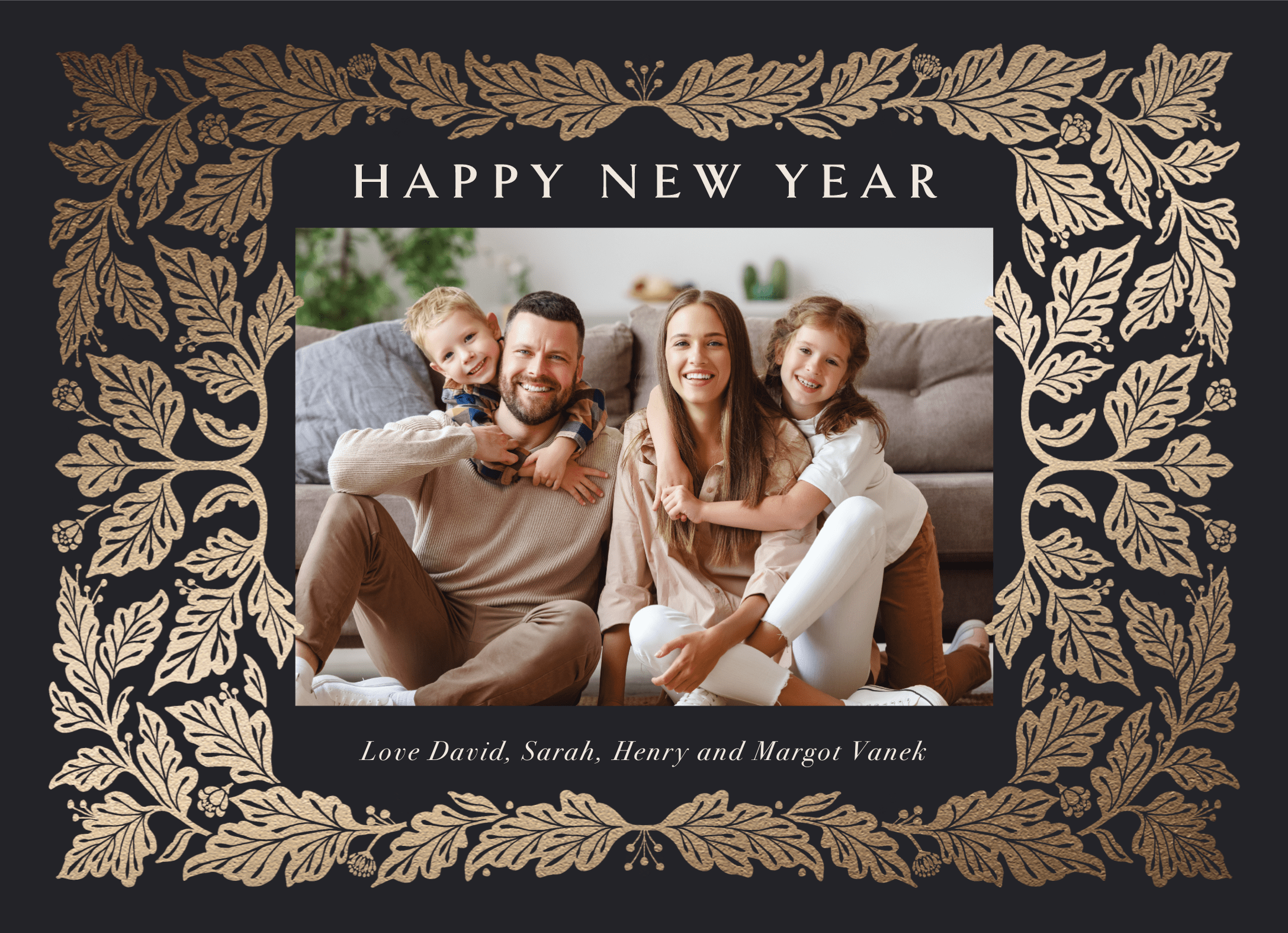 Oak Wreath New Year