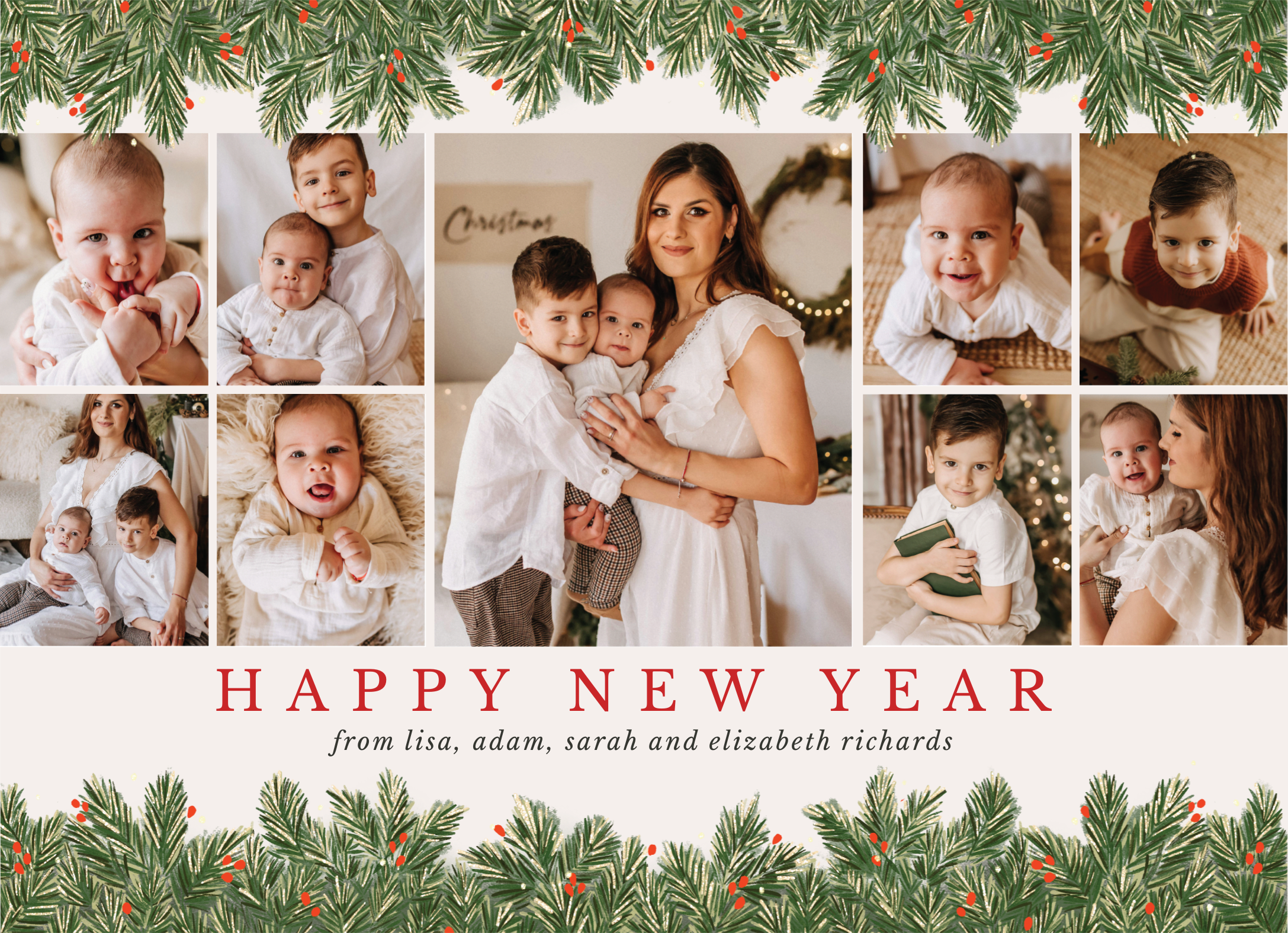Photo Pine New Year