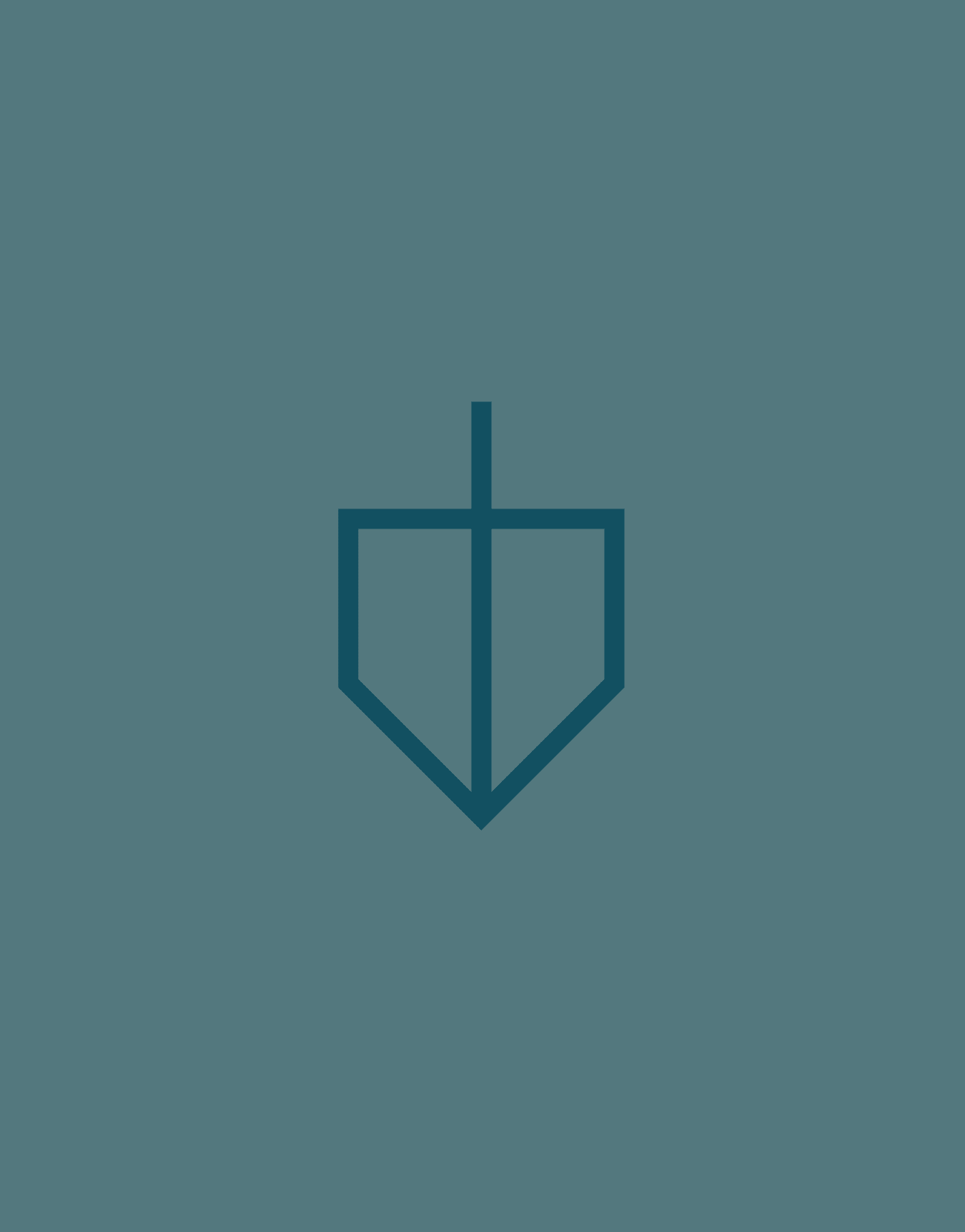 Blue Dreidel