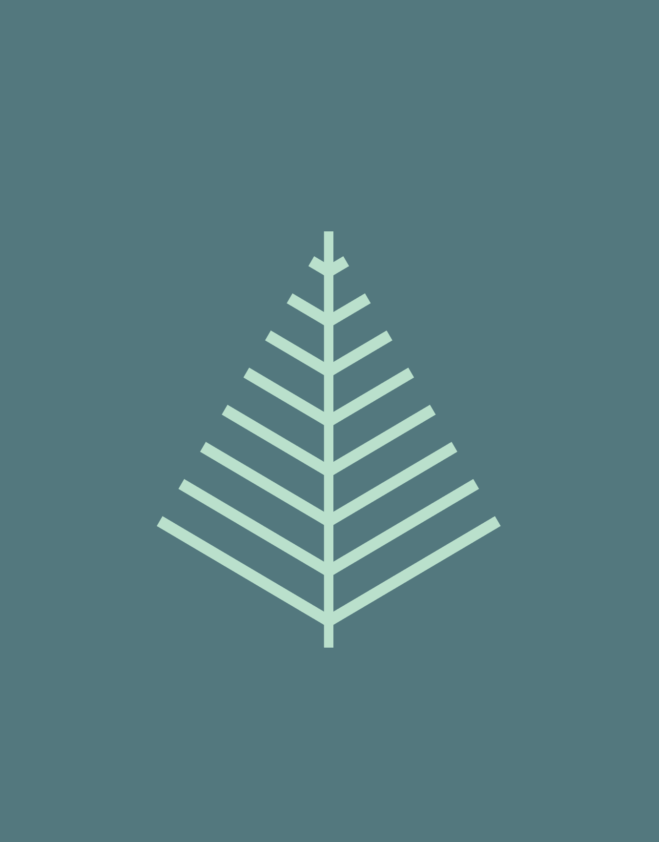 Minimal Blue Tree