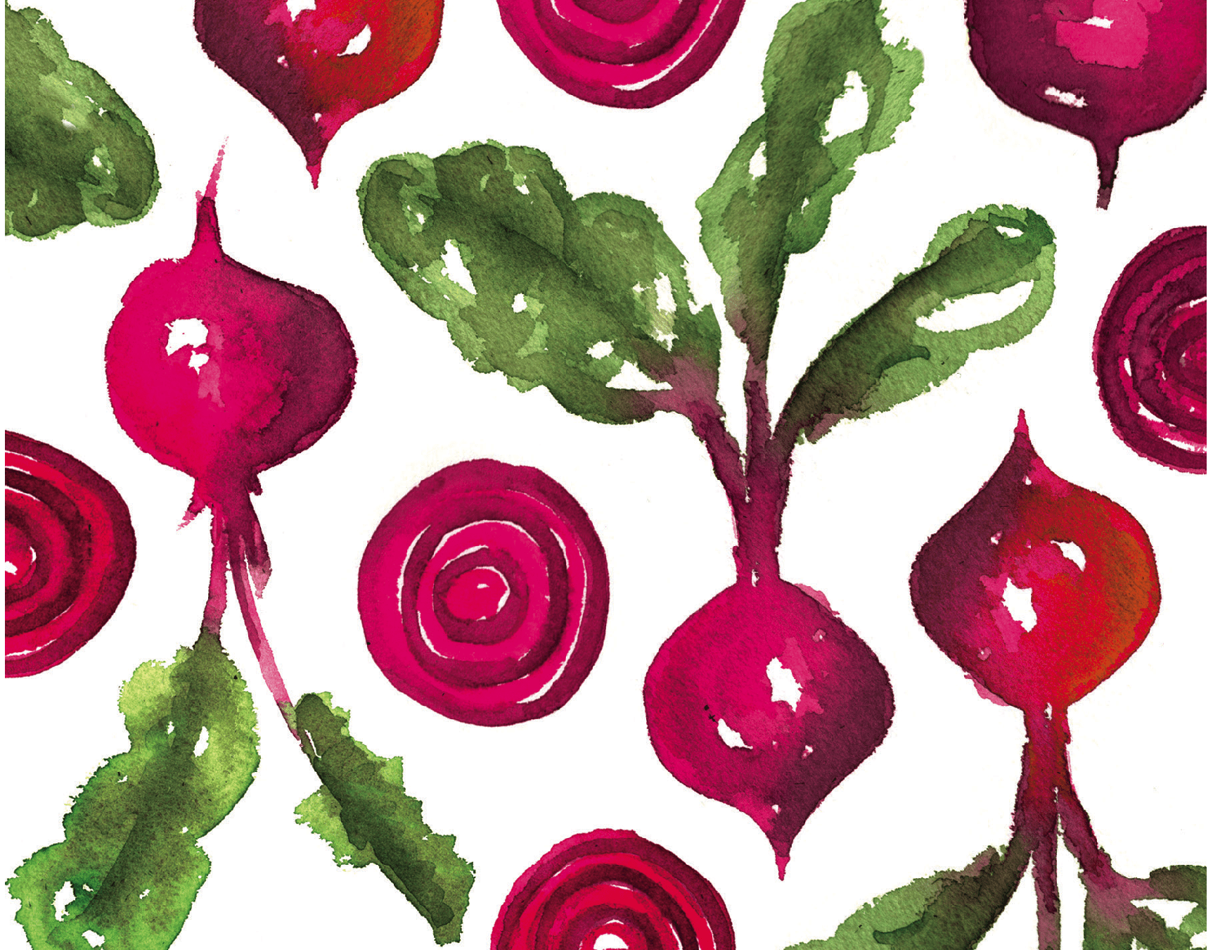 Beets Watercolor