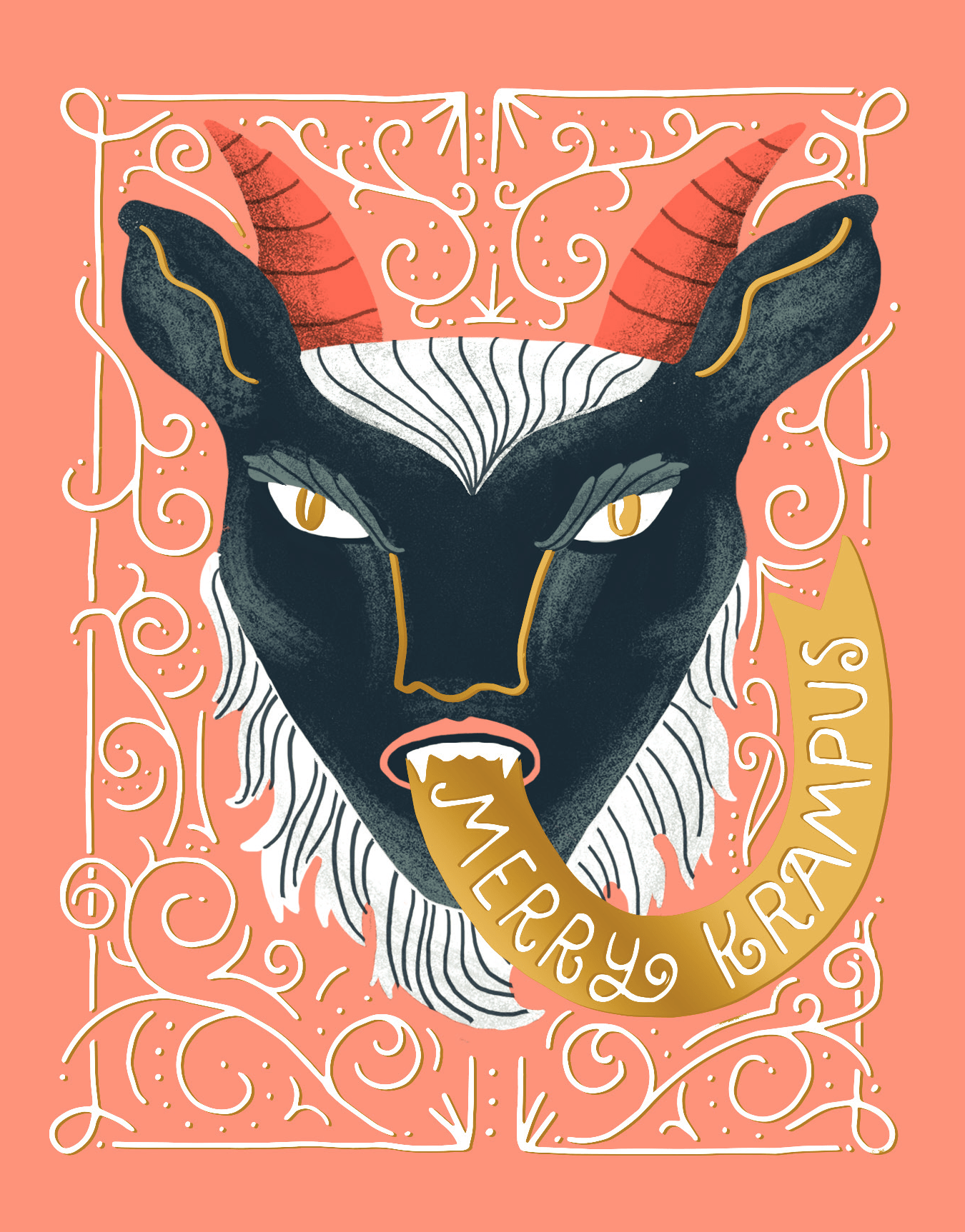 Krampus Head