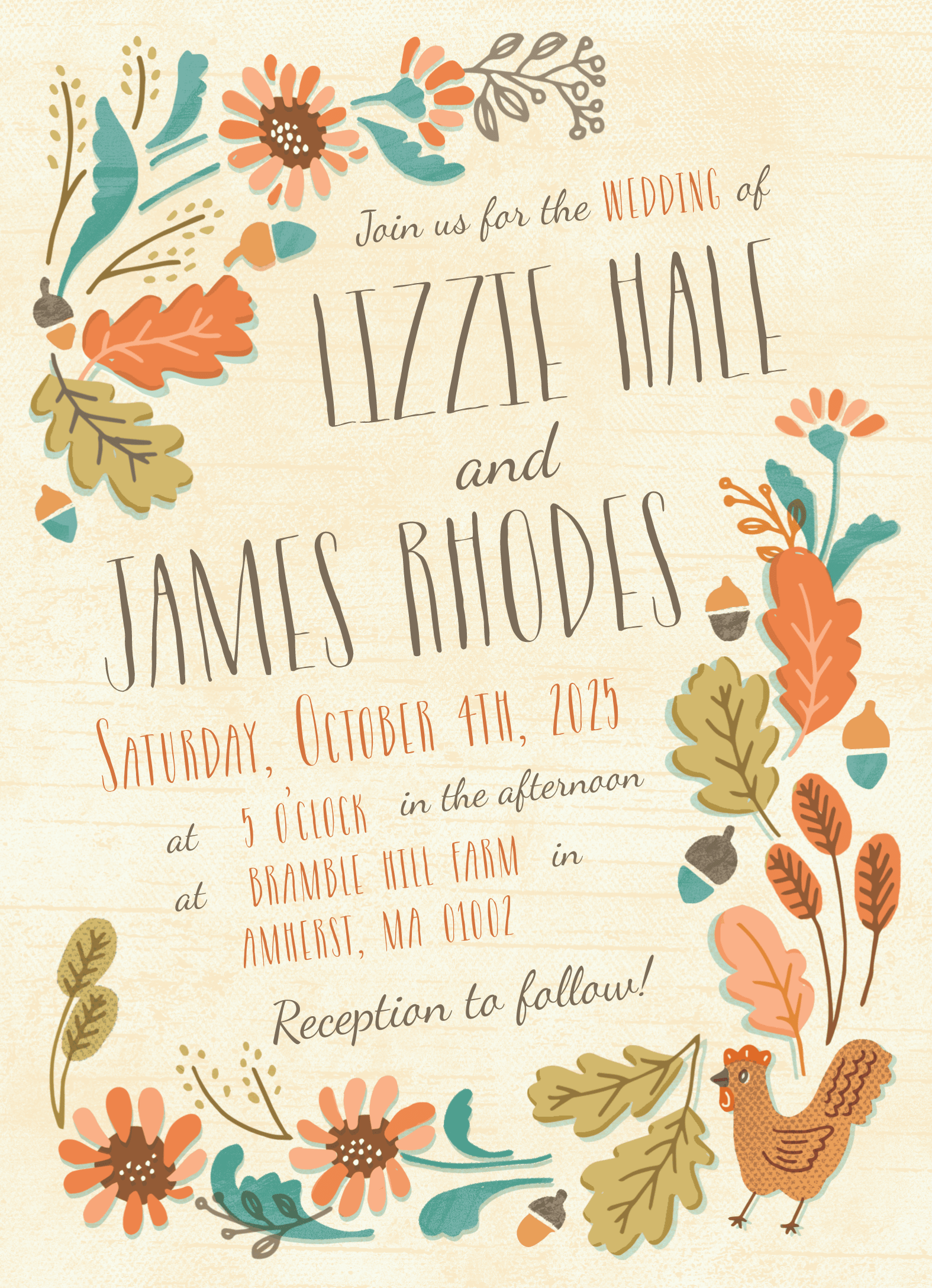 Fall Barn Invite